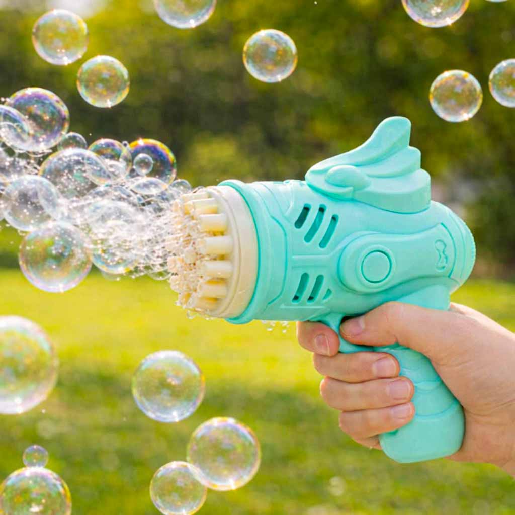 Soap Bubble Gun Soap Bubbles With Wings Blue
