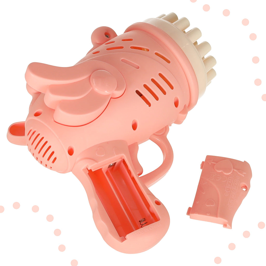 Soap Bubble Gun Soap Bubbles With Wings Pink