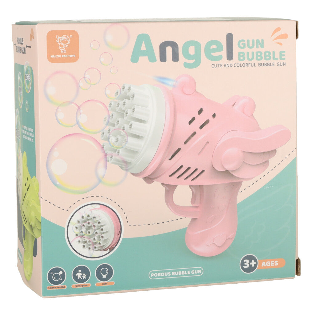 Soap Bubble Gun Soap Bubbles With Wings Pink