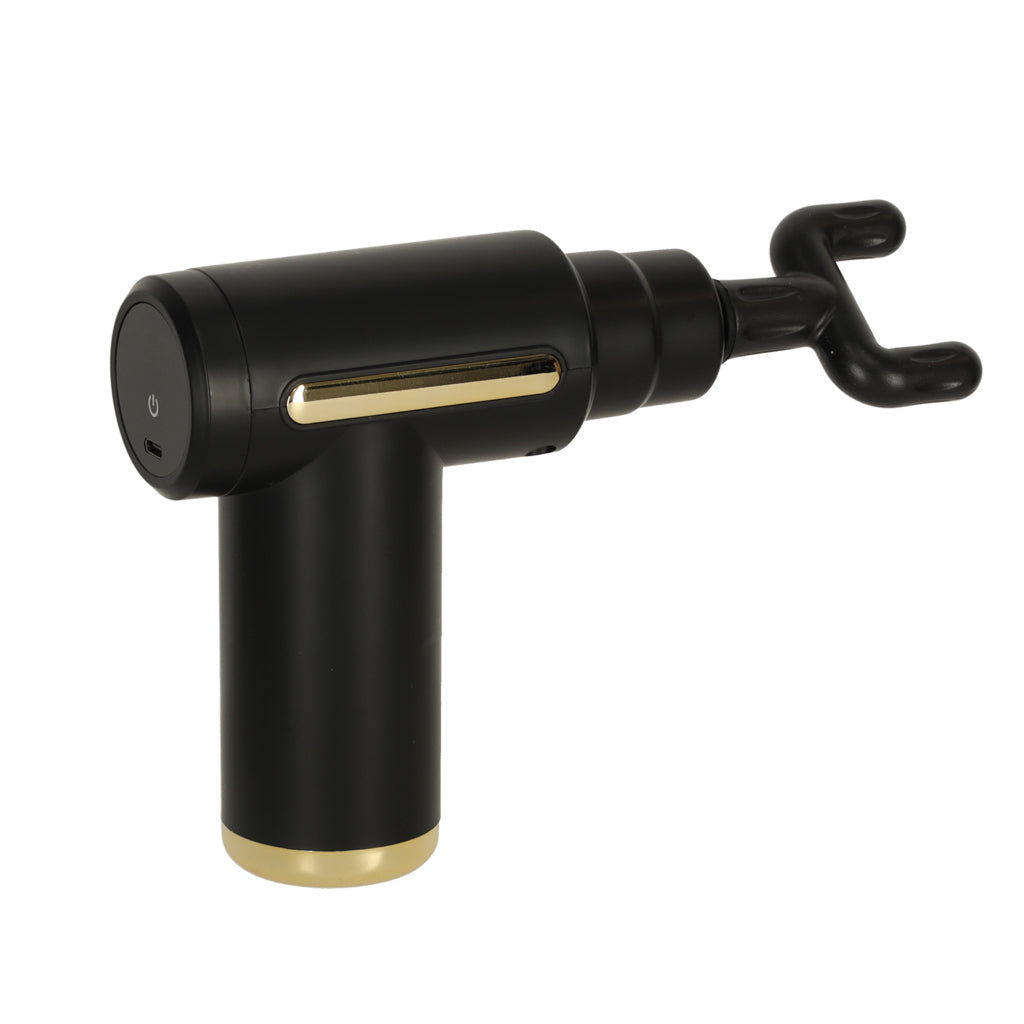 Massage Gun Massager 4 Ends Black