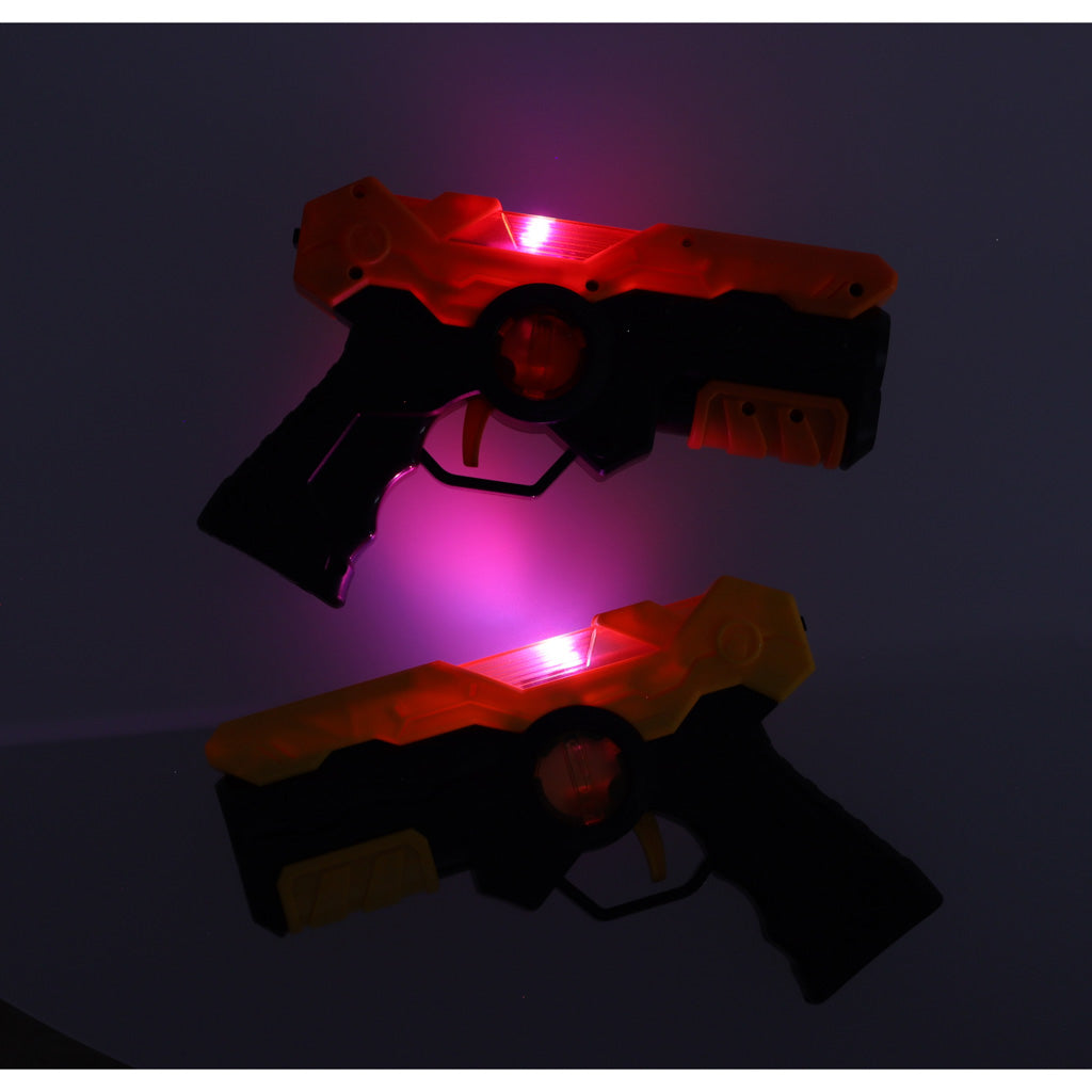 Pistolet de paintball laser avec cible infrarouge, lot de 2 pièces.