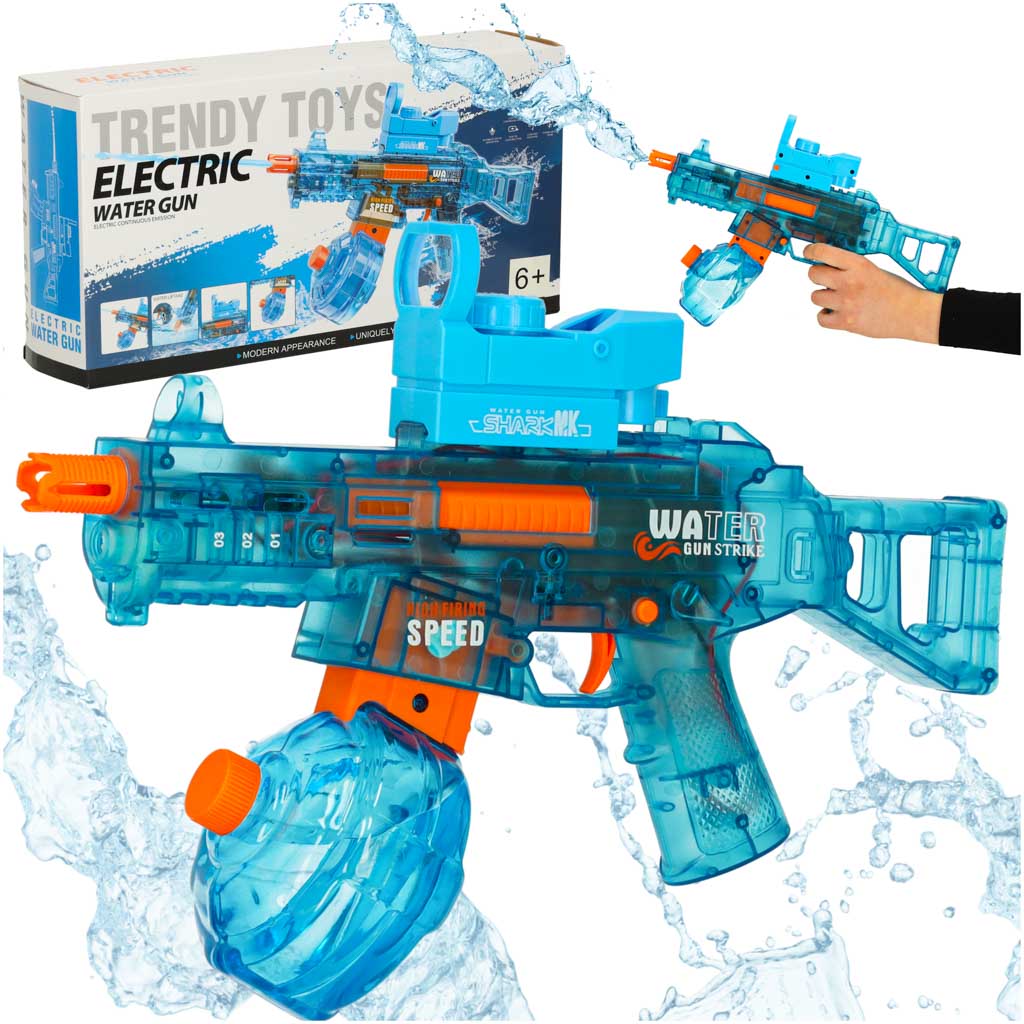 Vodní pistole Elektrická hračka Vodní pistole pro děti 350 ml