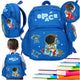 Kindergarten School Backpack Children's Astronaut 30x14x23cm