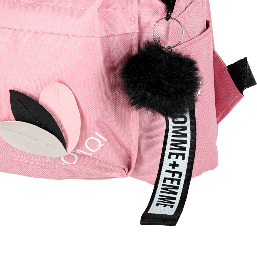 Youth Single Compartment School Backpack Pink