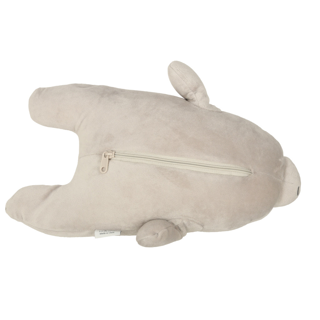 Travel Pillow 2-in-1 Neck Croissant For Airplane Car Mascot Teddy Bear