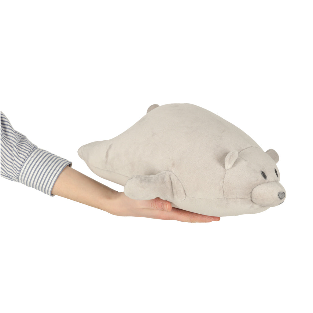 Travel Pillow 2-in-1 Neck Croissant For Airplane Car Mascot Teddy Bear