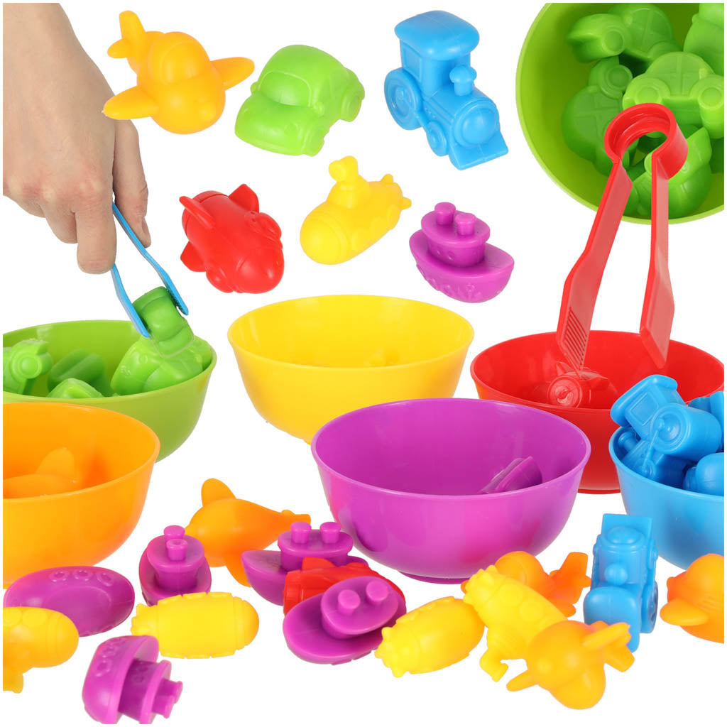 Educational Vehicles Learning To Count Montessori 36el.