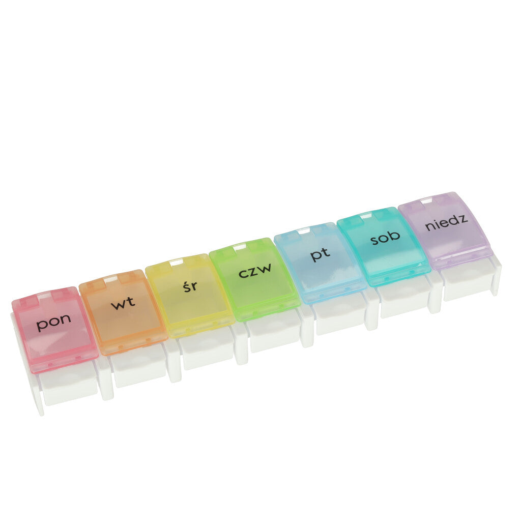Container Organizator Pentru Pastile Medicamente Săptămânal 7 Zile En