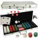 Poker Game Set In A Case 500 Chips 2 Decks Of Cards