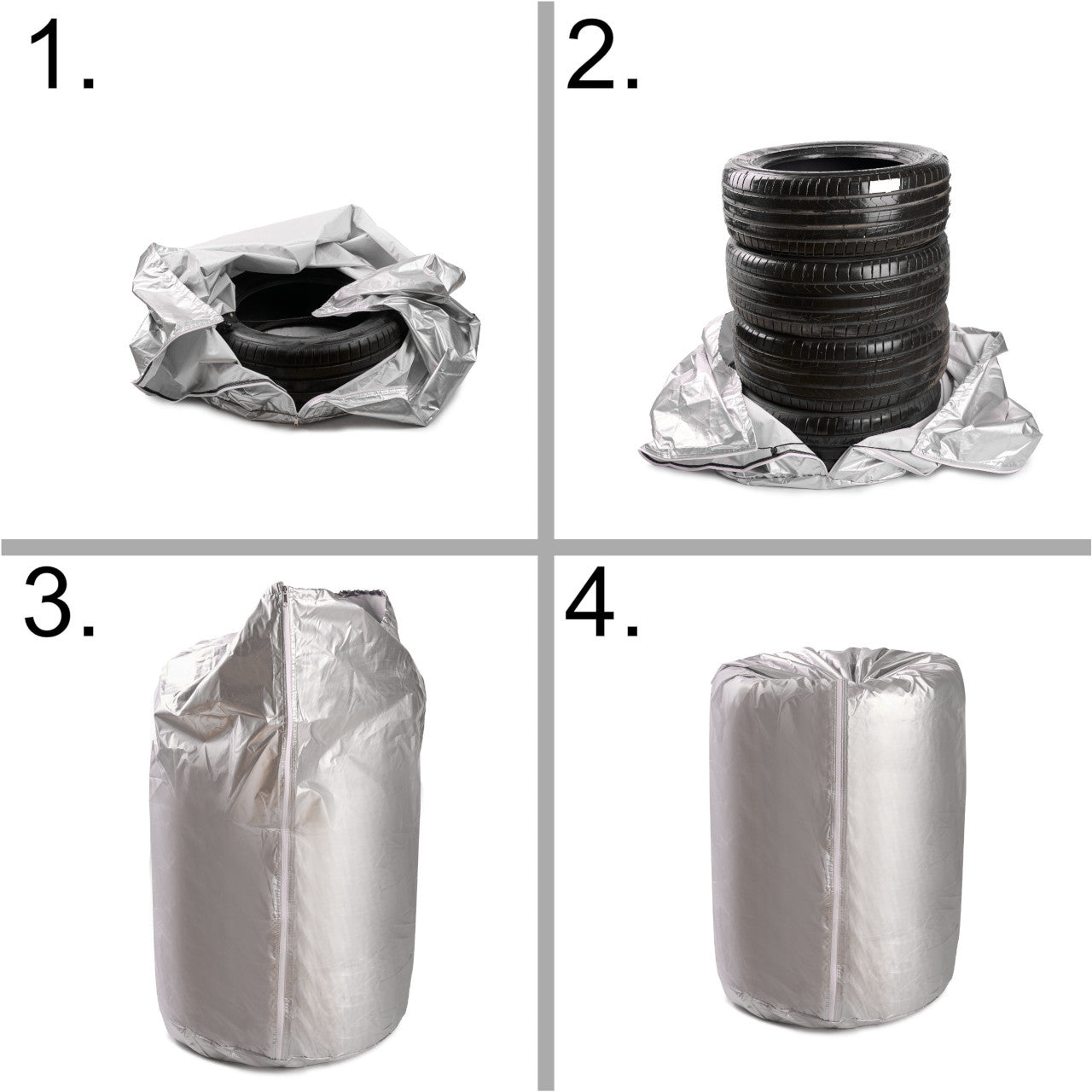 Wheel Tire Cover Cover For Car Waterproof 13-17 Inches