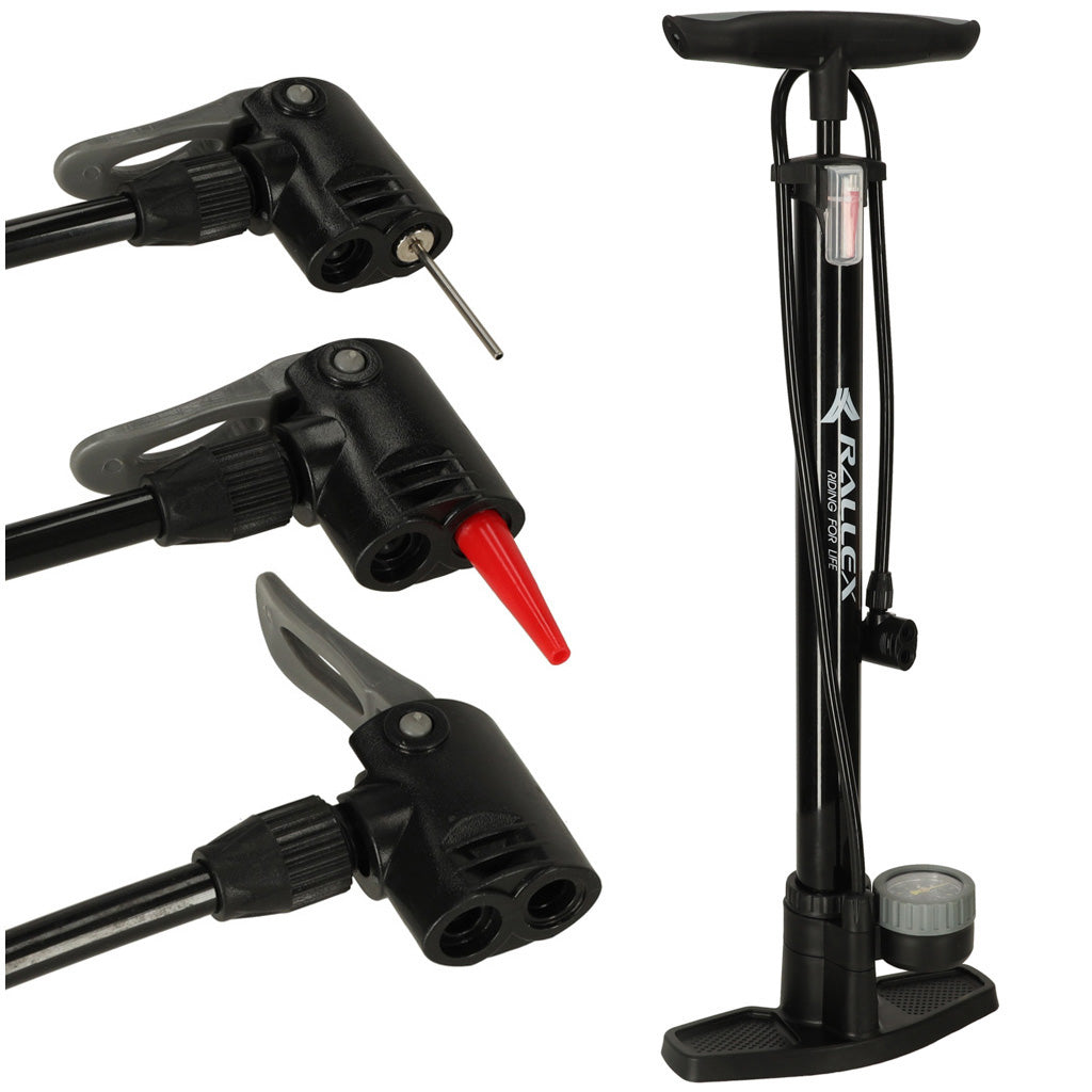Bomba de pie para bicicleta estática 11bar
