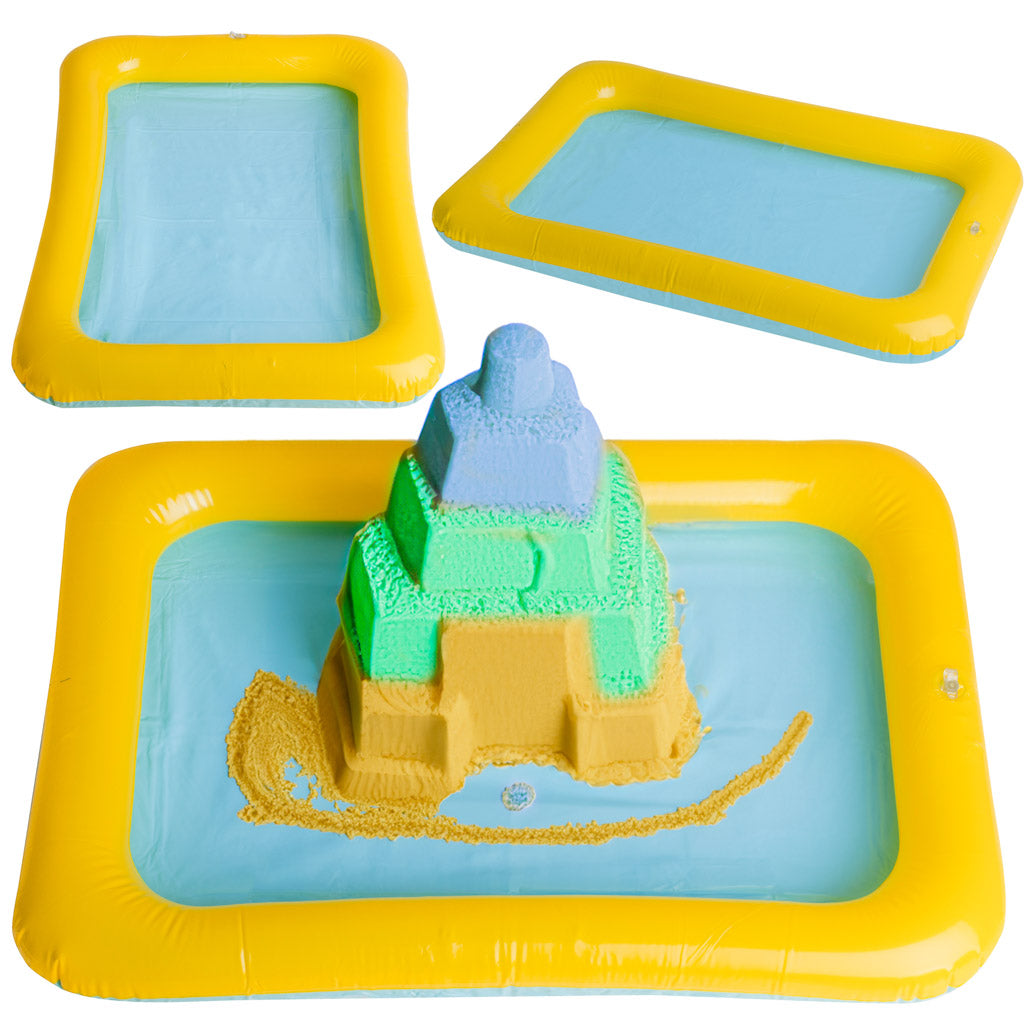 Inflatable Sandbox For Kinetic Sand