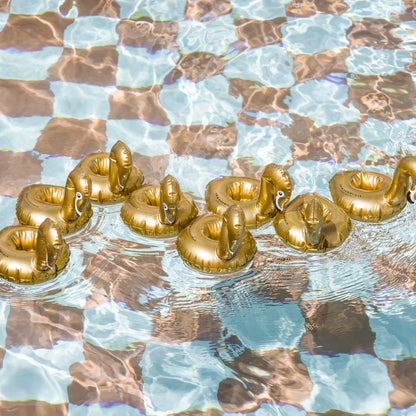 Portabicchieri da piscina Swim Essentials - Cigno dorato - Dreamscape
