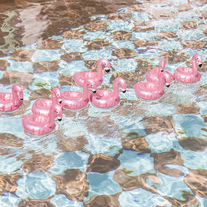 Swim Essentials Pool kopholder - Rose/guld Flamingo - Dreamscape