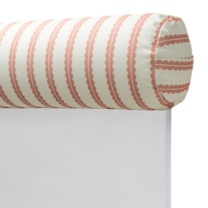 Swim Essentials Premium Wasserhängematte – Rot/Beige – Saint Tropez