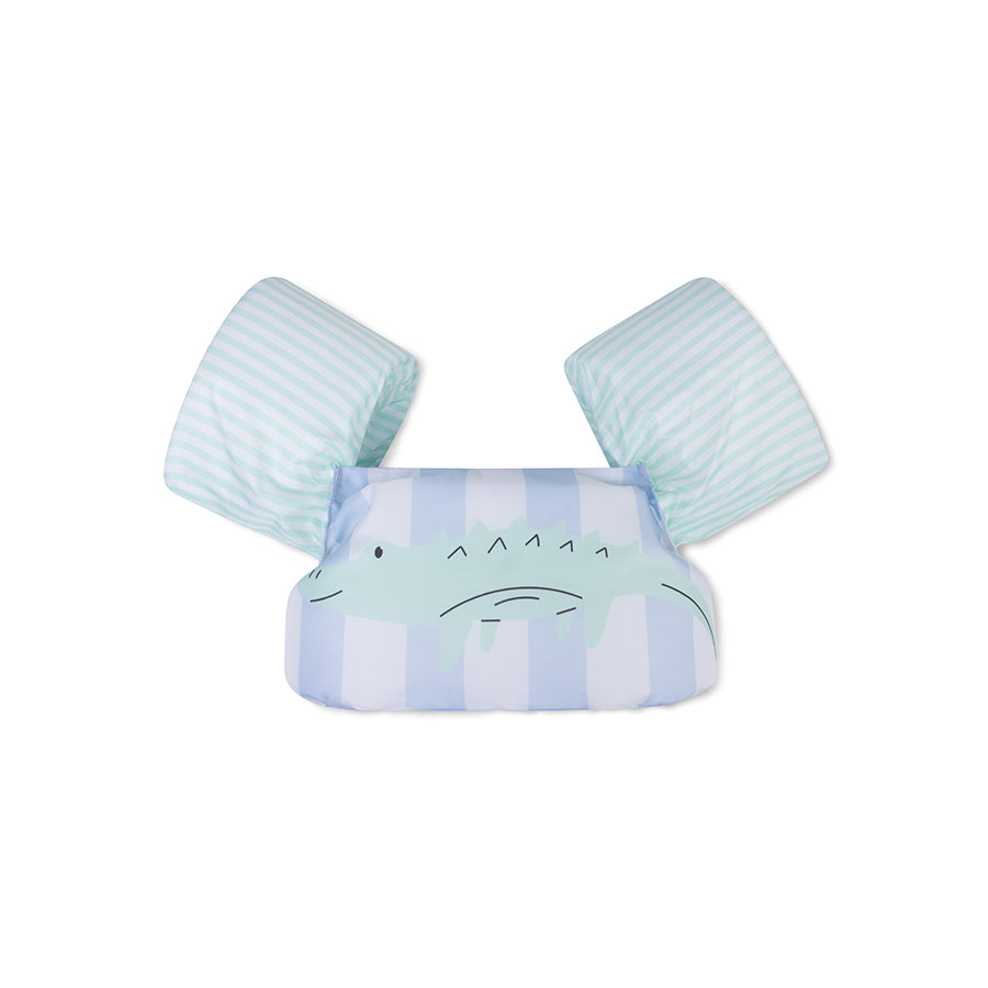 Swim Essentials Puddle Jumper - Green Crocodile - Animal Bands - 2/6 Years