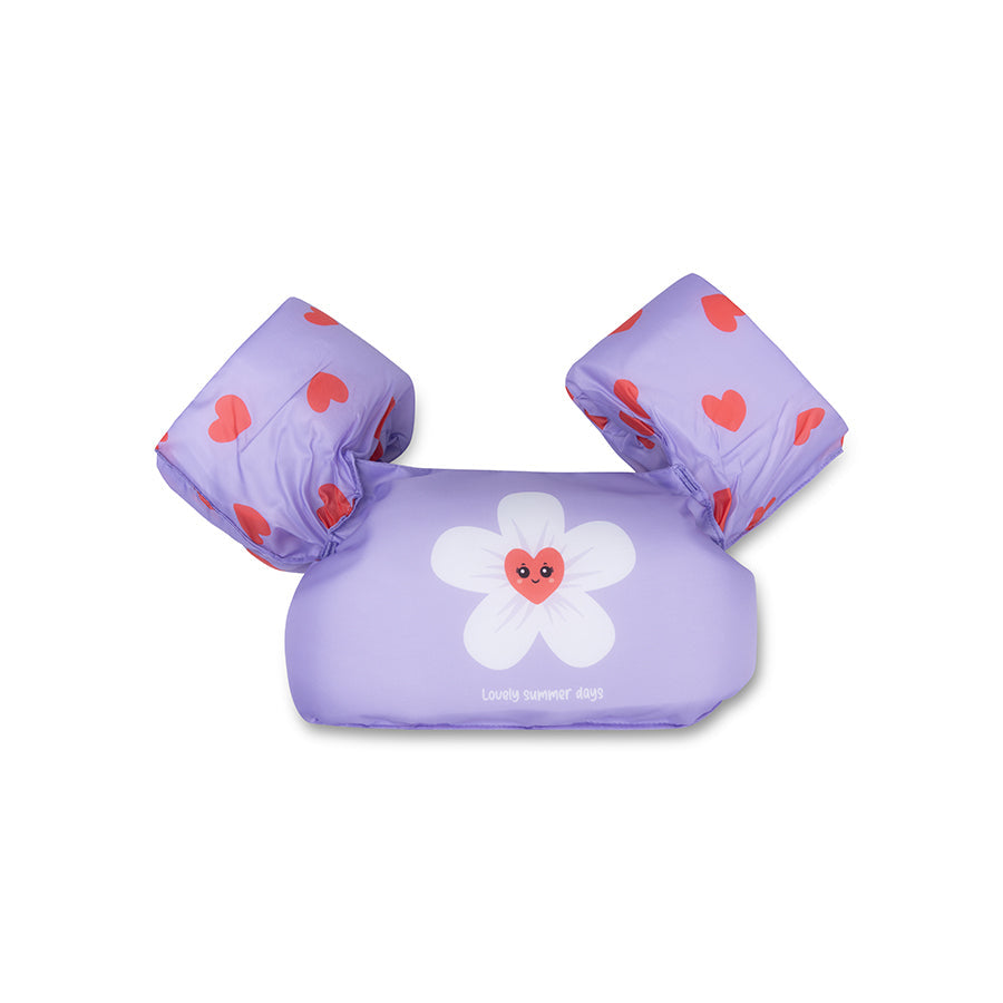 Swim Essentials Puddle Jumper – Lila – Sweet Hearts – 2/6 rokov