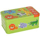 Puzzle V plechovce Safari Zvířata 25 Puzzle