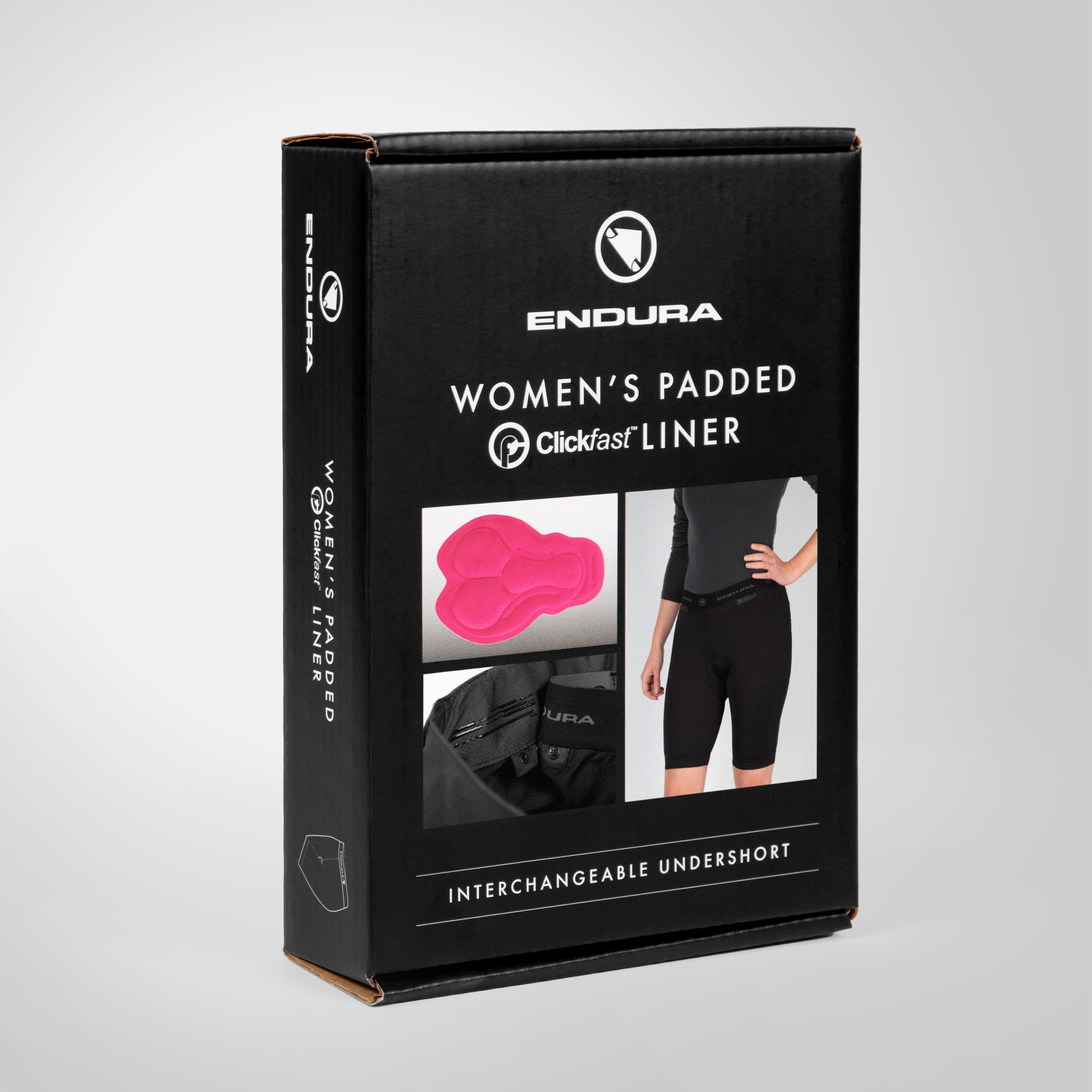 Endura Women's Padded Clickfast™ Liner Black