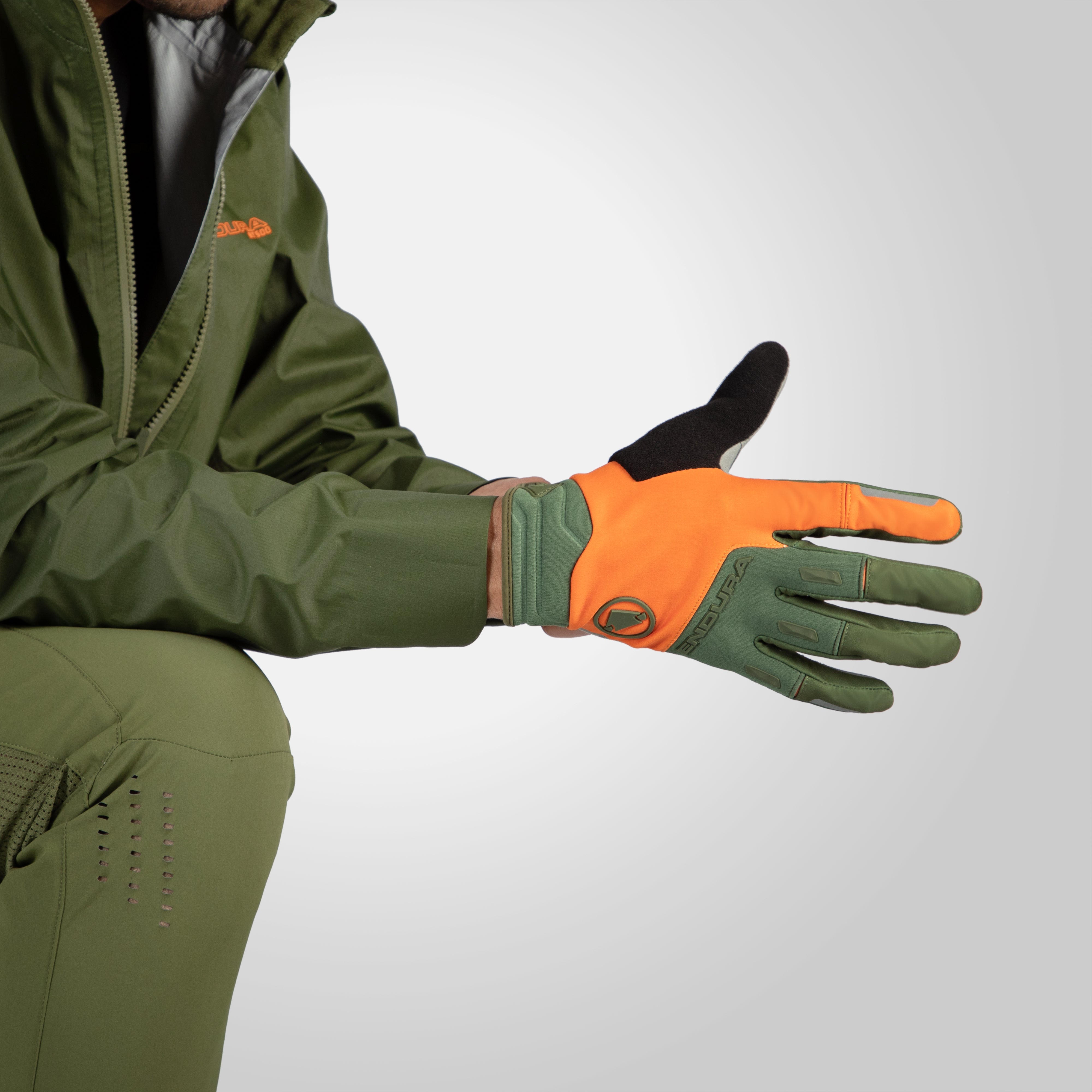Endura Singletrack Windproof Glove Harvest