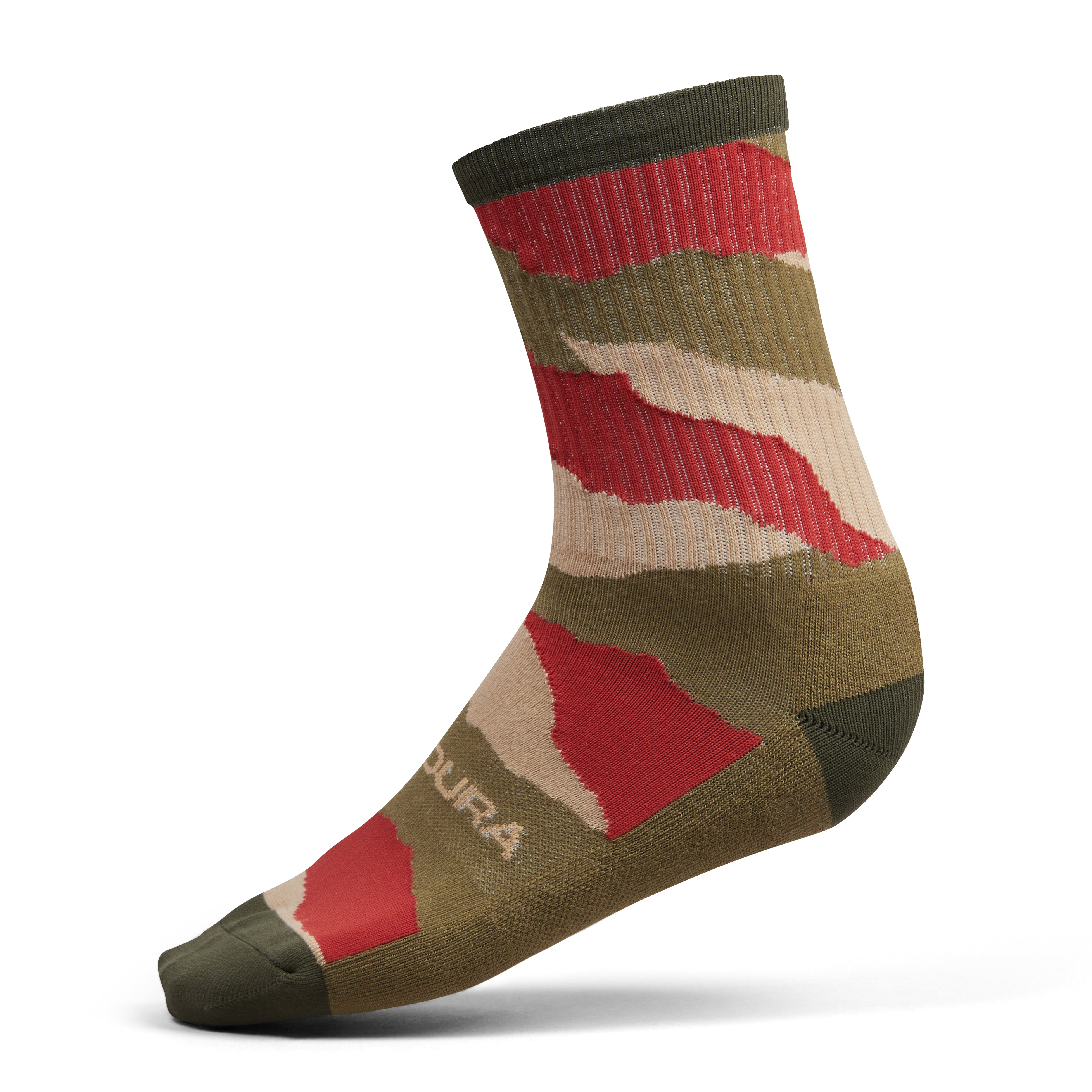 Endura Peak Sock Tweed Green