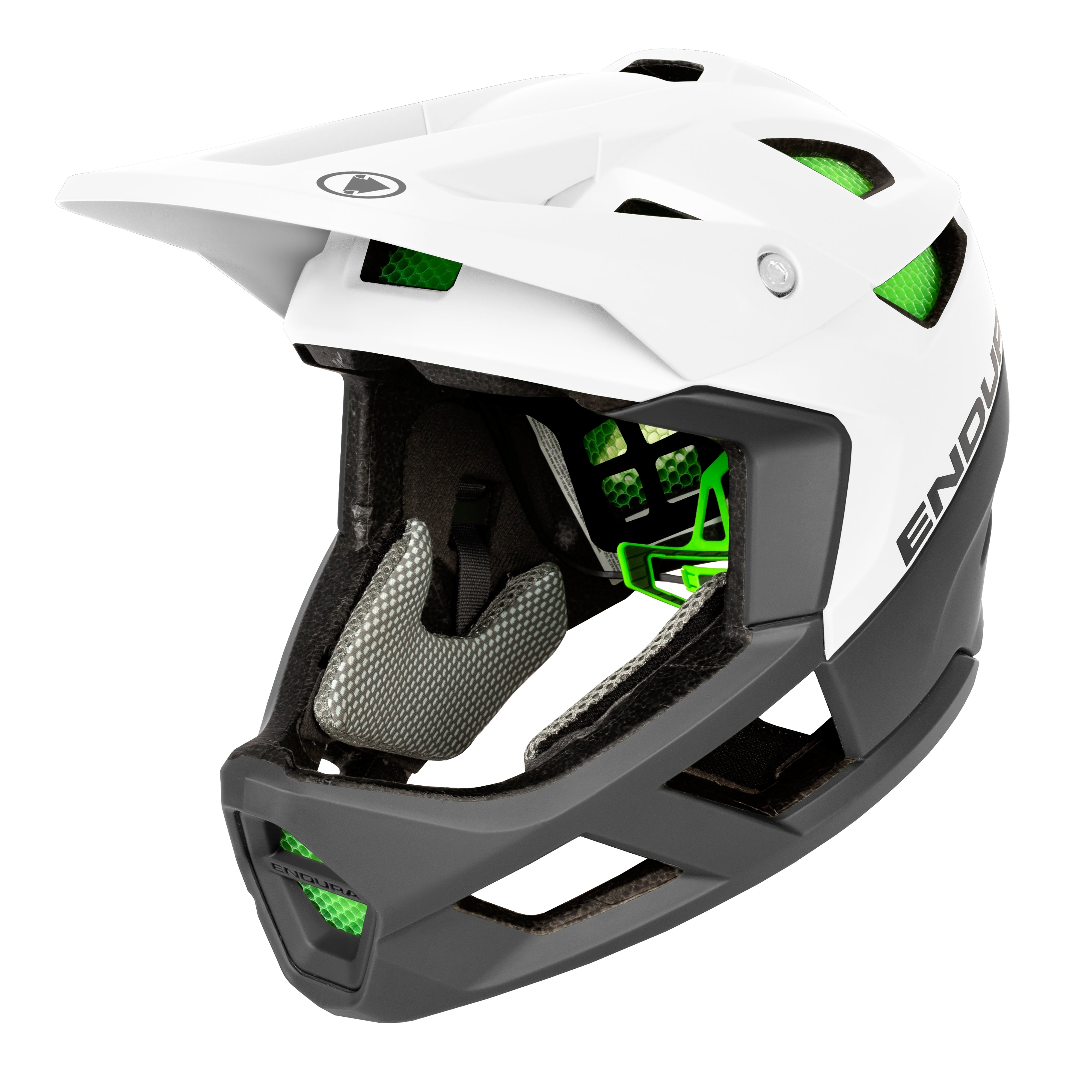 Endura Mt500 Full Face Mips® Helmet White