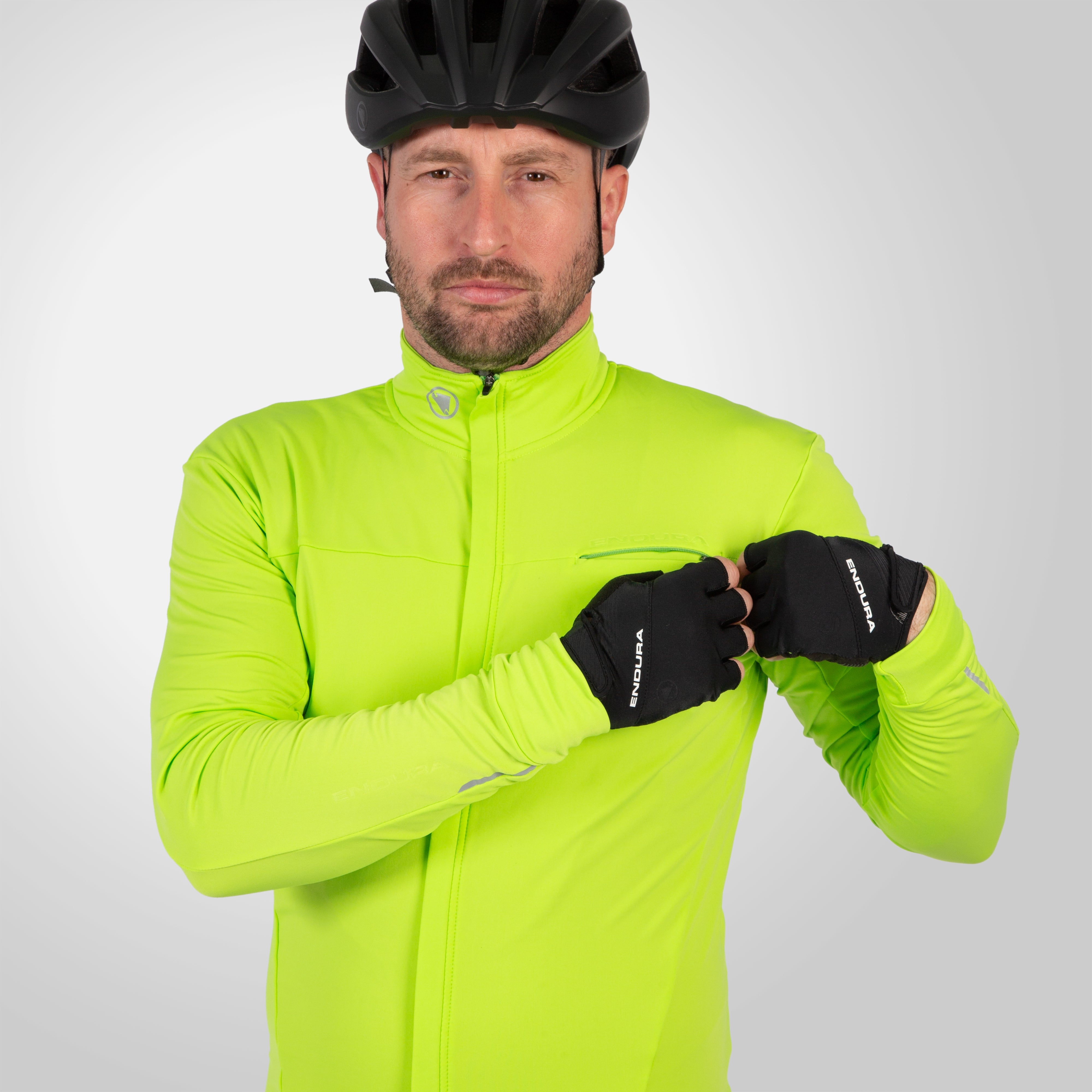 Endura Xtract Roubaix L/s Jersey Yv Bright Yellow 2XL