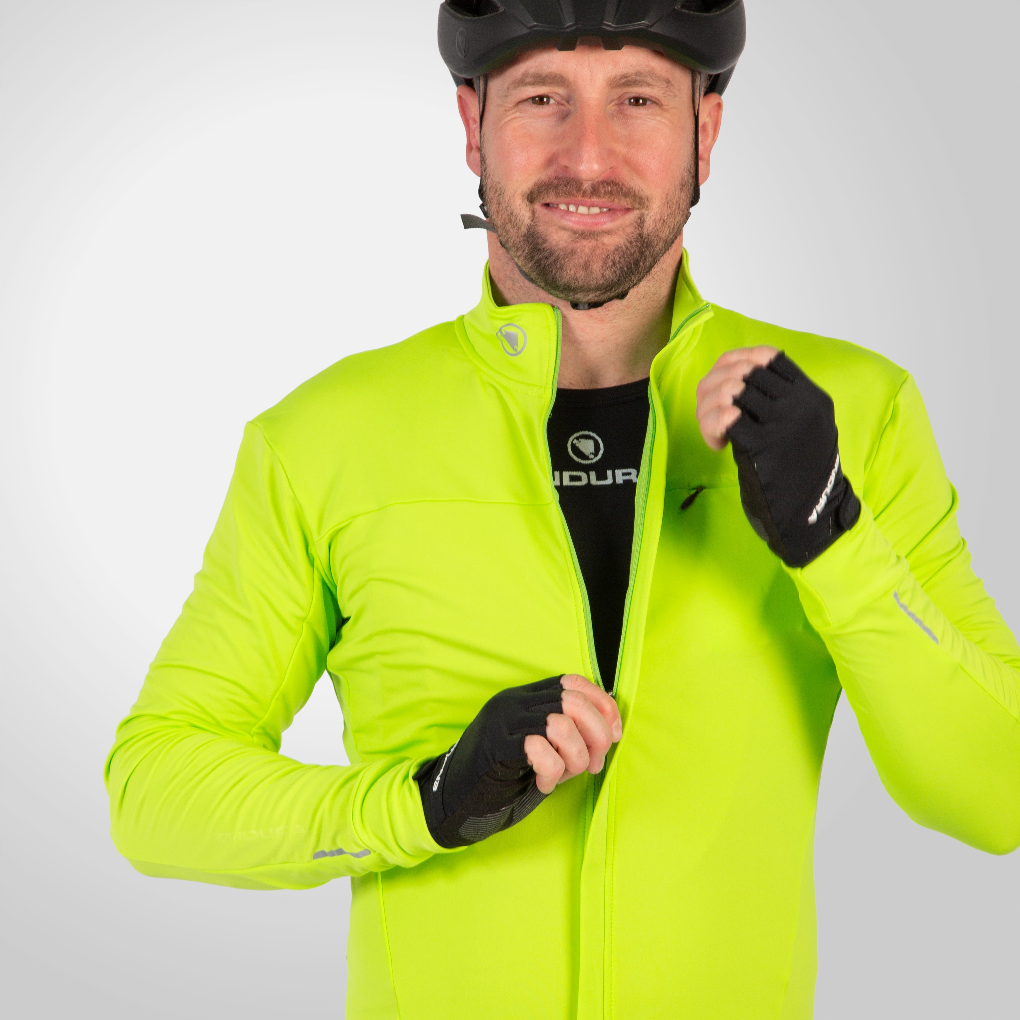 Endura Xtract Roubaix L/s Jersey Yv Bright Yellow 2XL