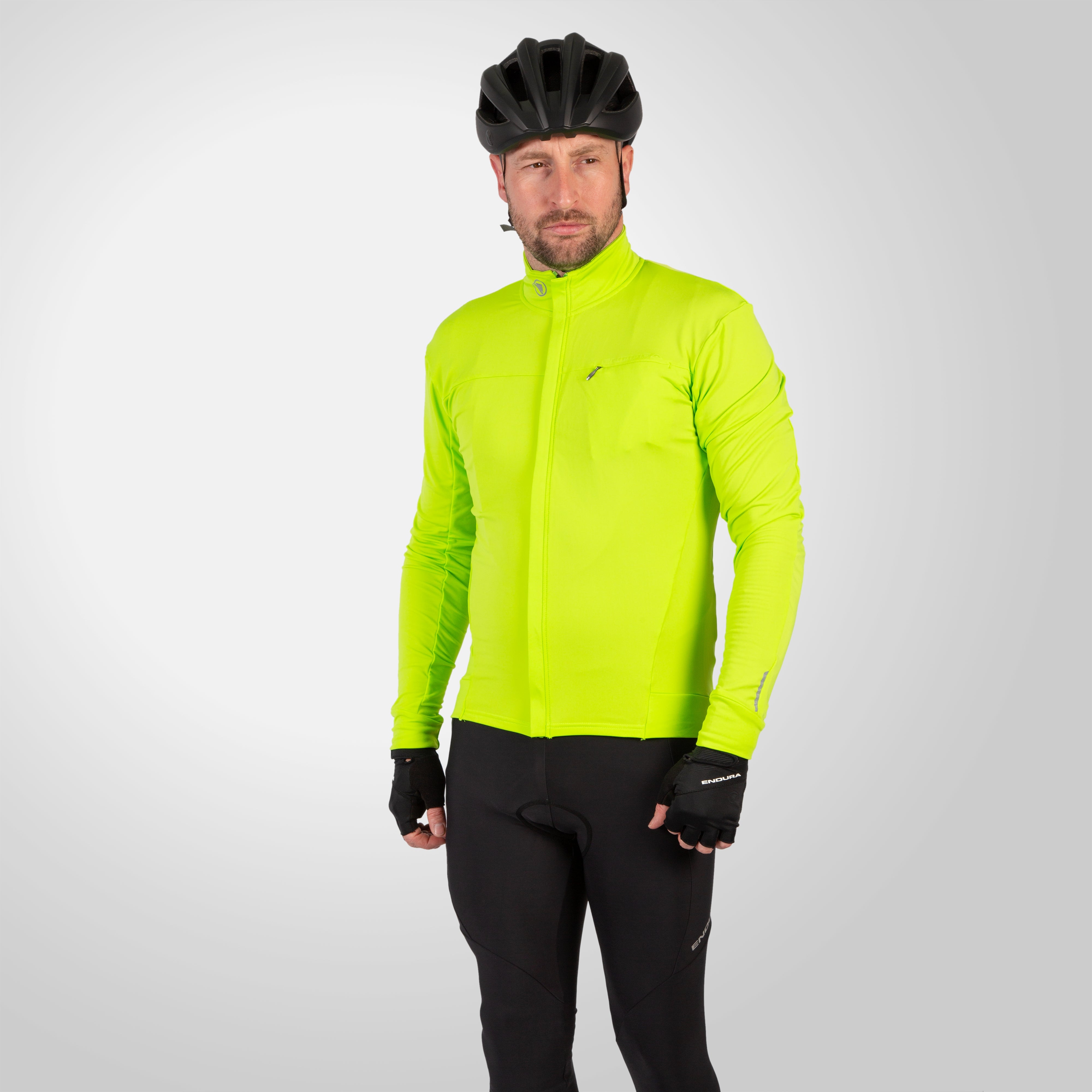 Endura Xtract Roubaix L/s Jersey Yv Bright Yellow 2XL