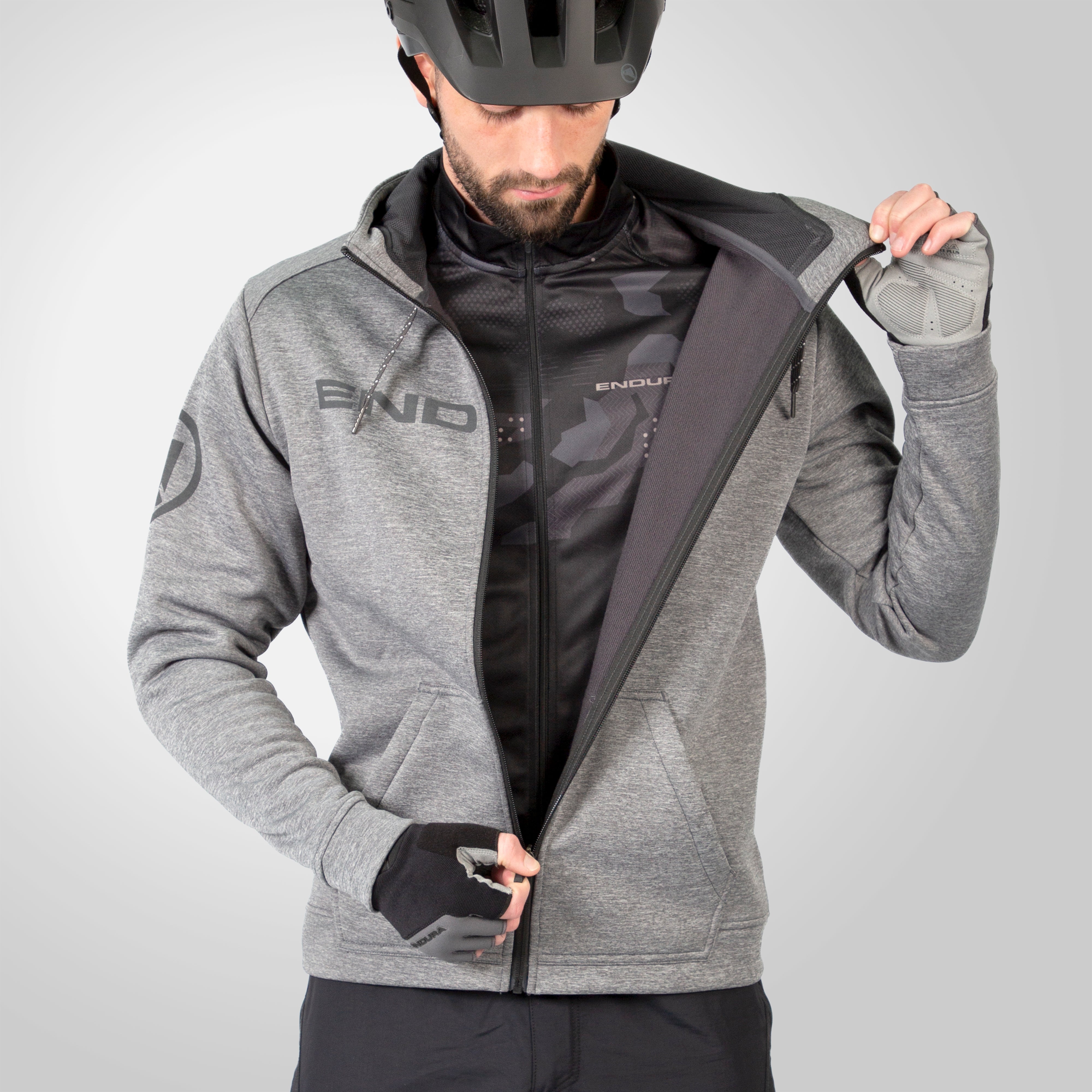 Endura Hummvee Hoodie Grey