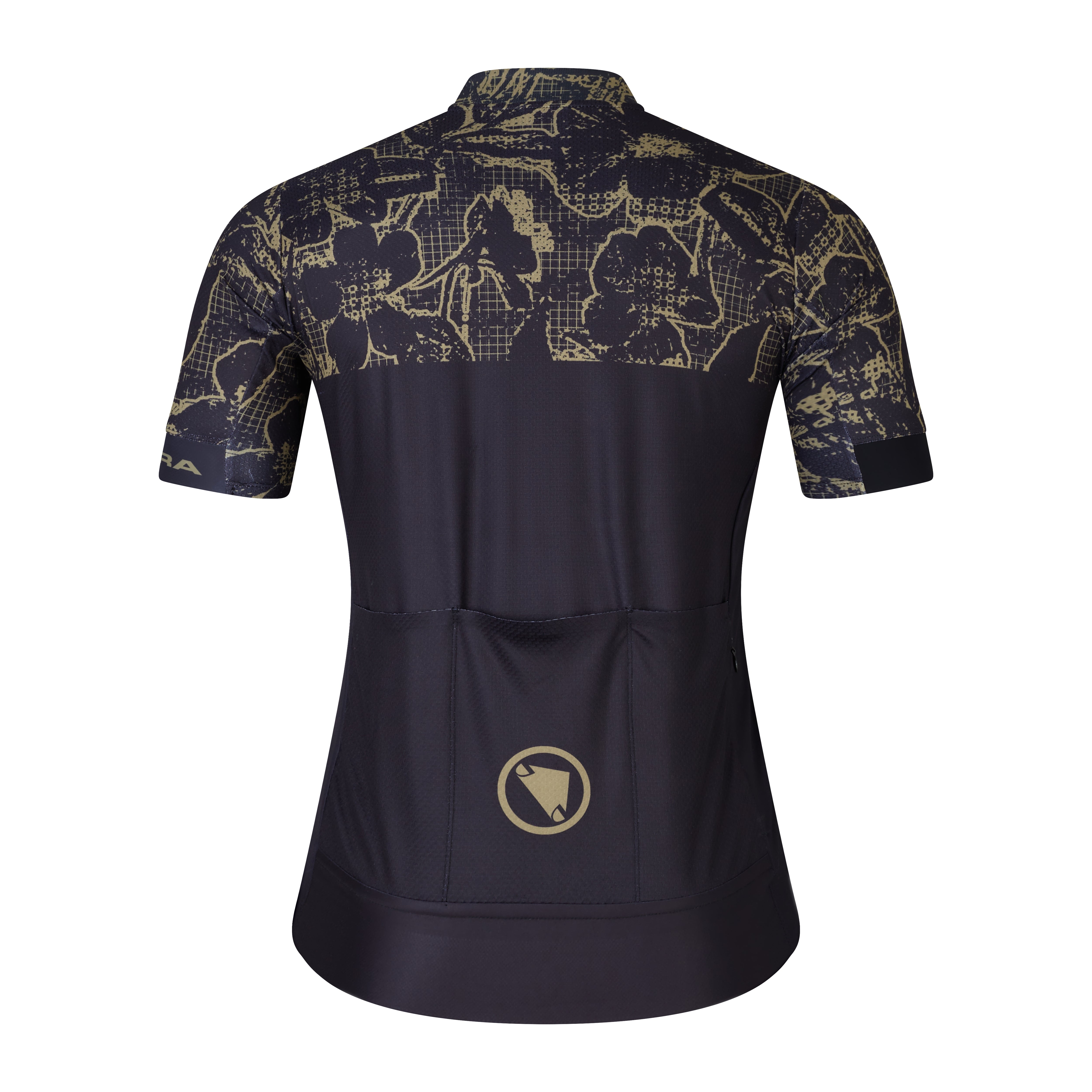Endura Floral Block Fs260 Print S/s Jersey Black