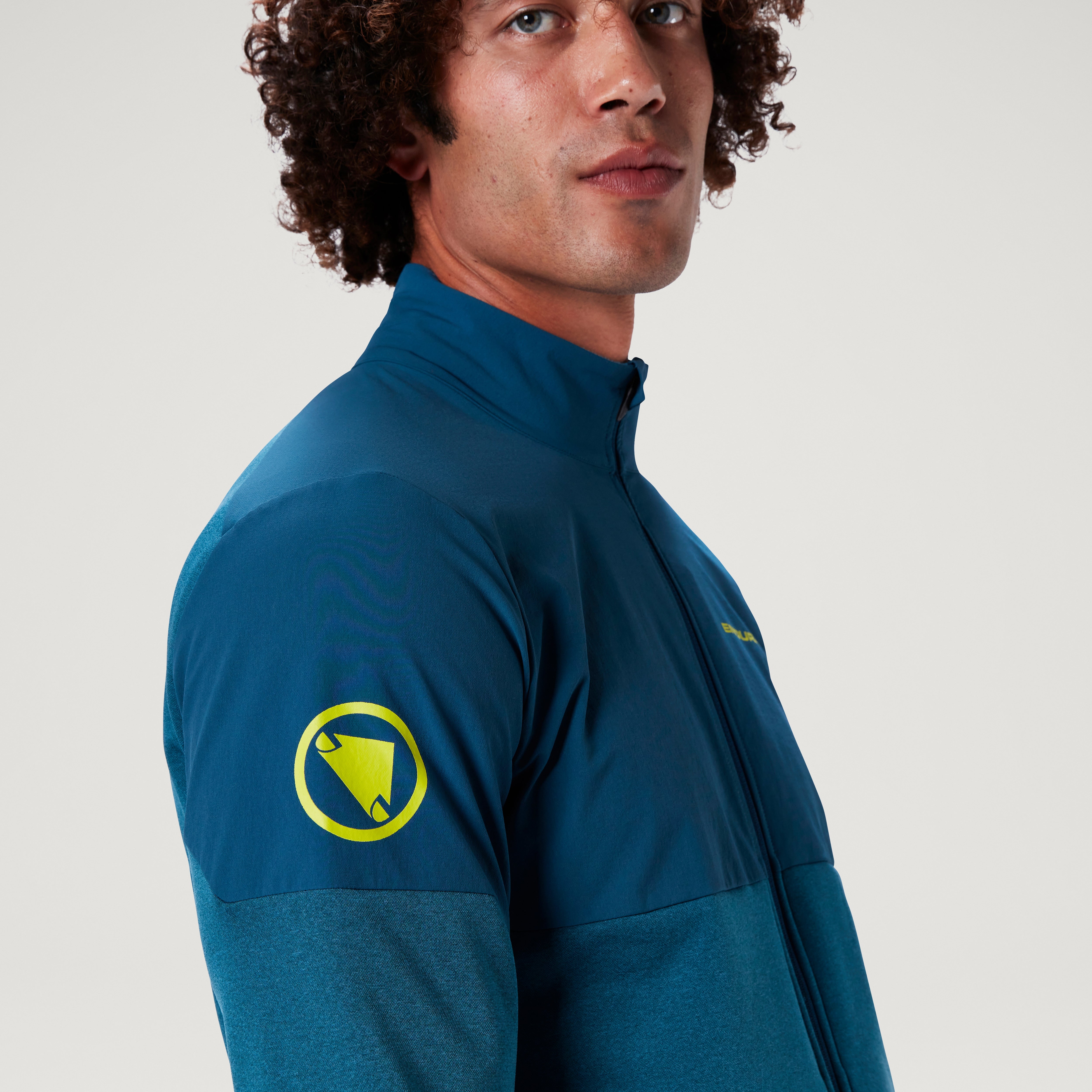 Endura Singletrack Thermal Jacket Barra Blue