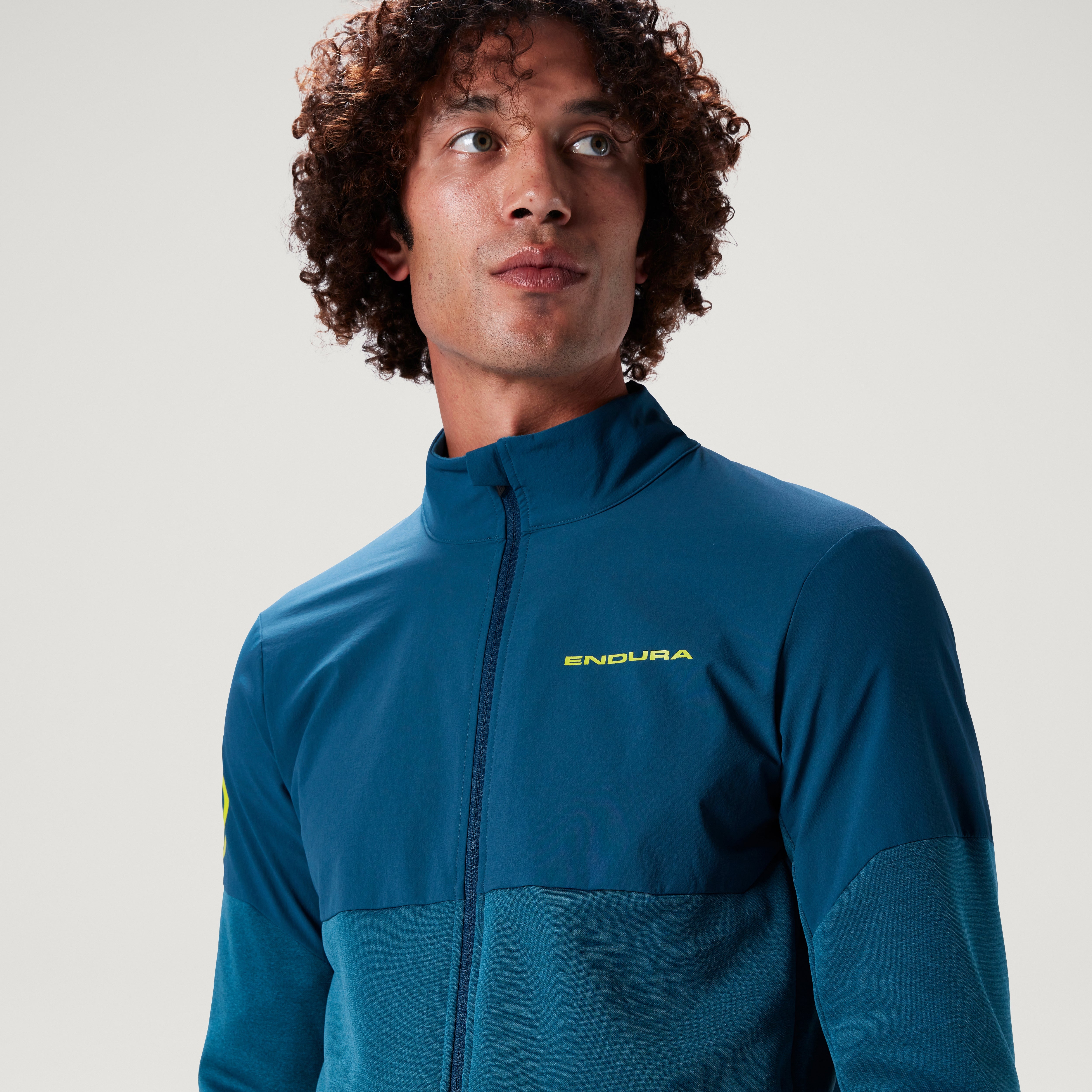 Endura Singletrack Thermal Jacket Barra Blue