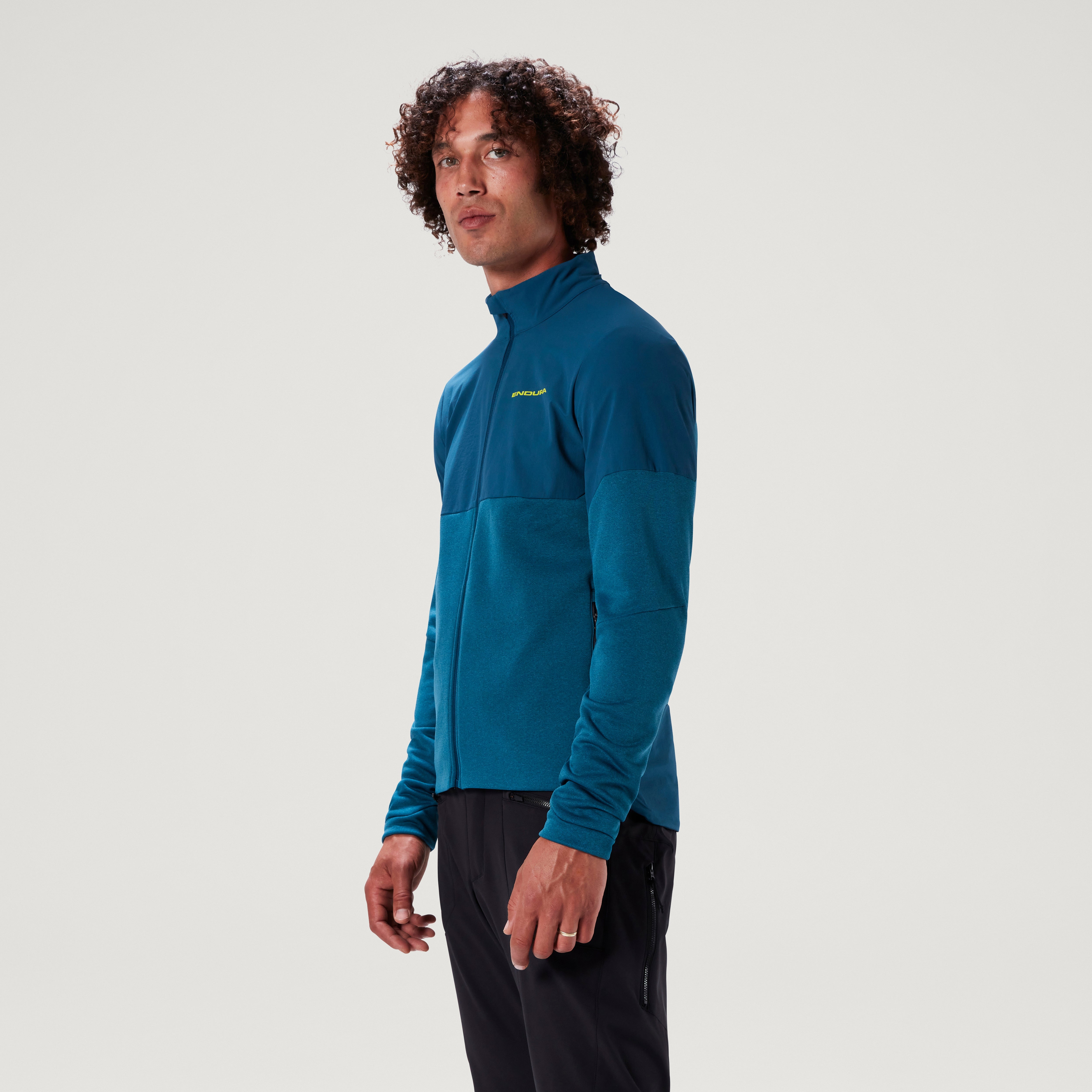 Endura Singletrack Thermal Jacket Barra Blue