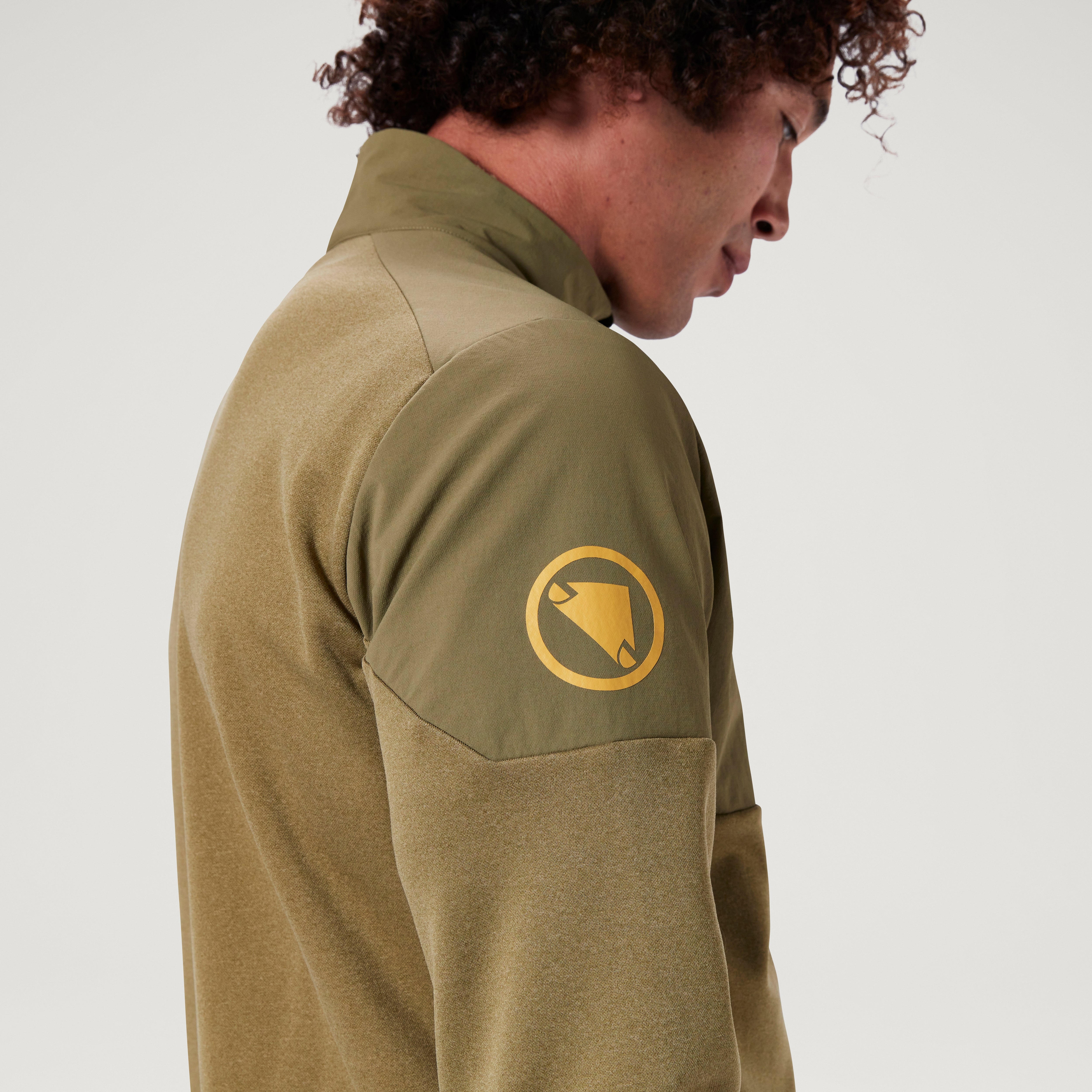 Endura Singletrack Thermal Jacket Tweed Green