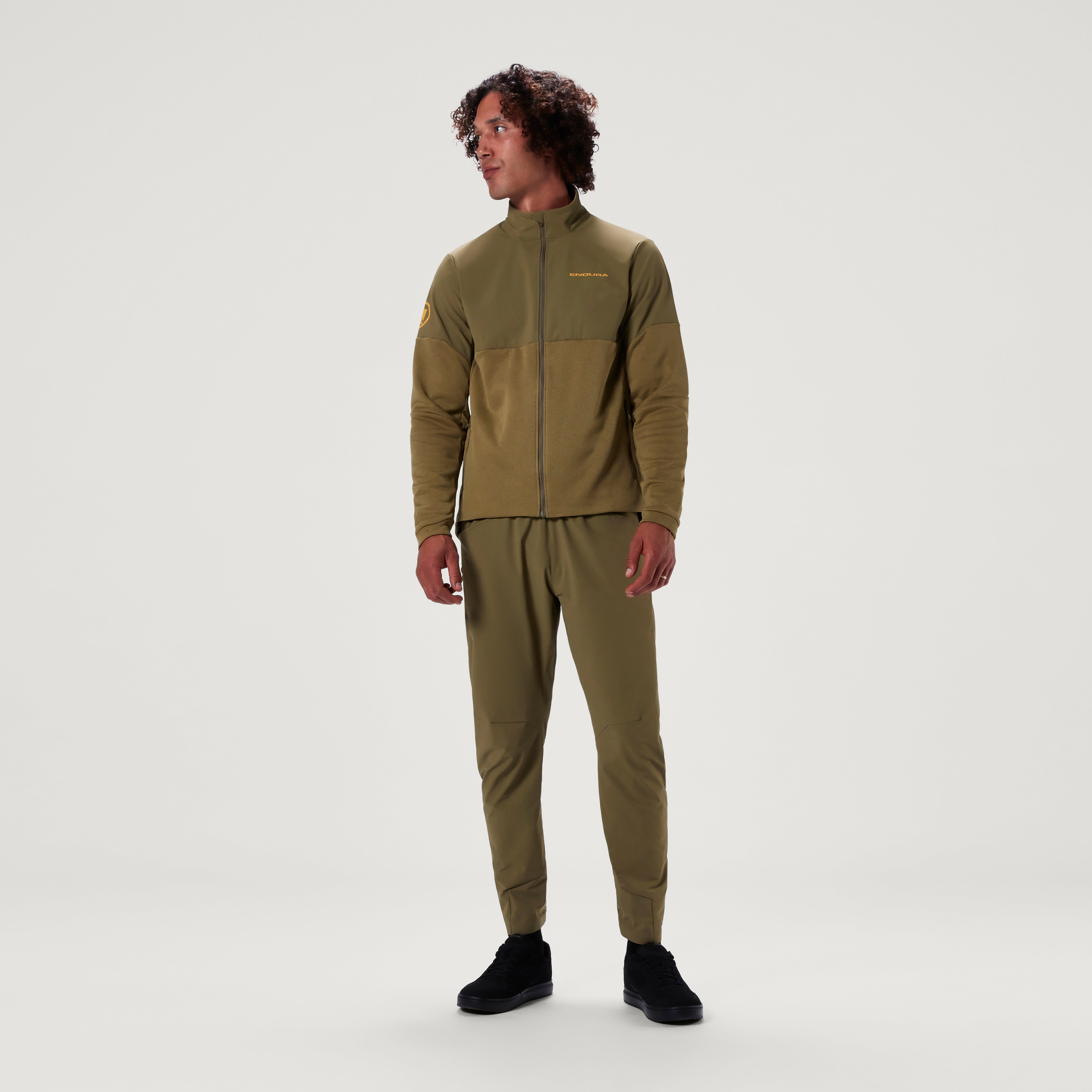 Endura Singletrack Thermal Jacket Tweed Green