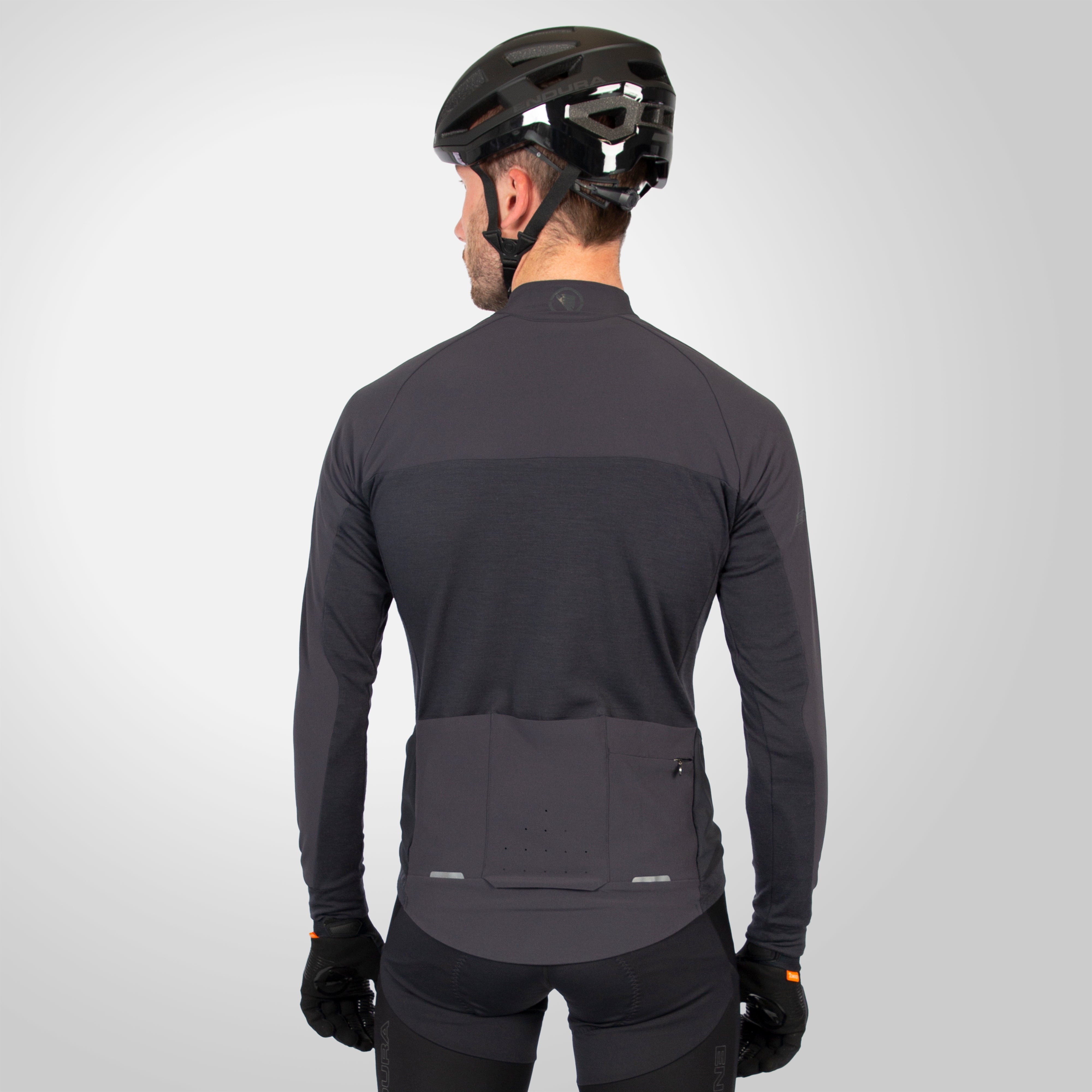 Endura Gv500 L/s Jersey Black