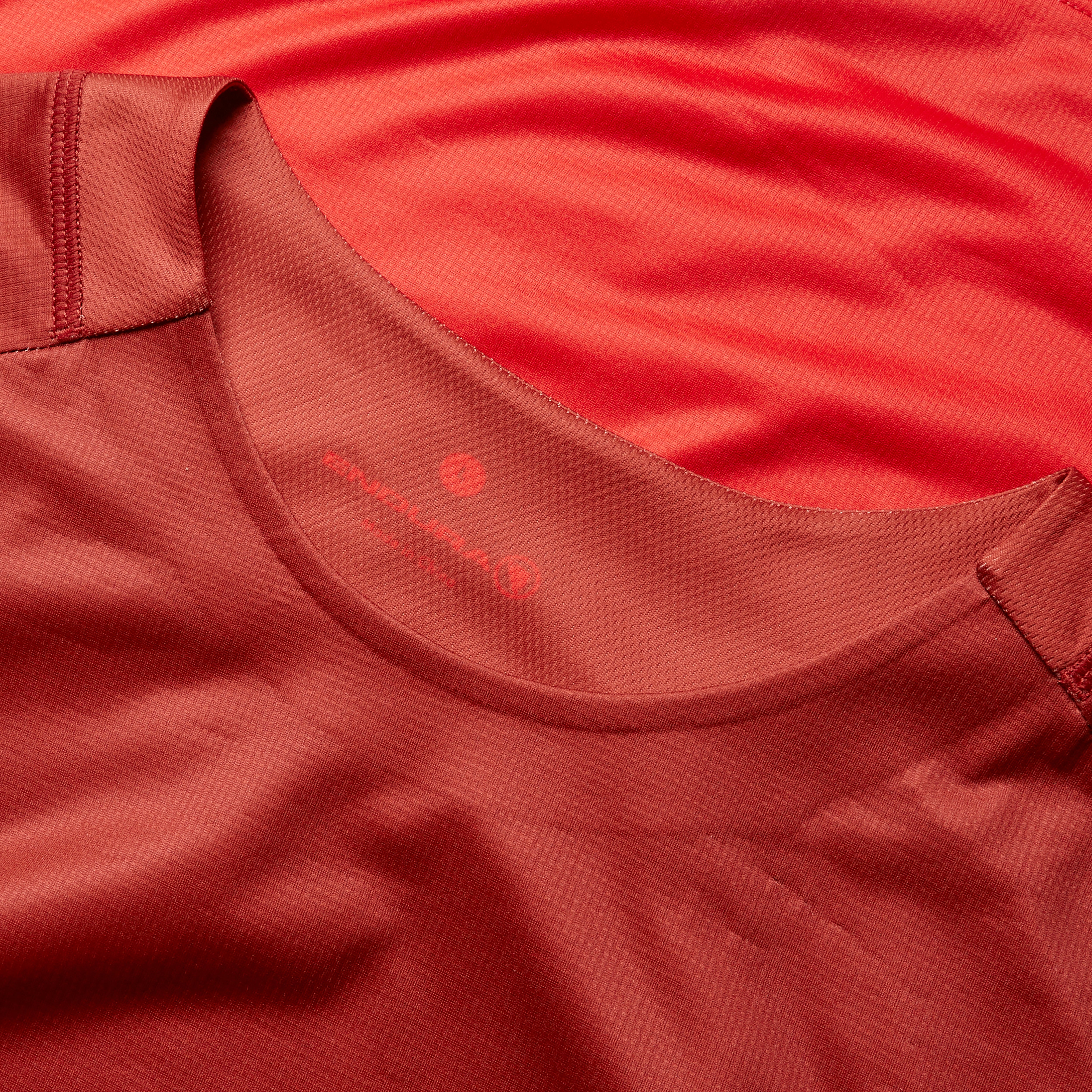 Endura Core Printed L/s Tee Flame Red