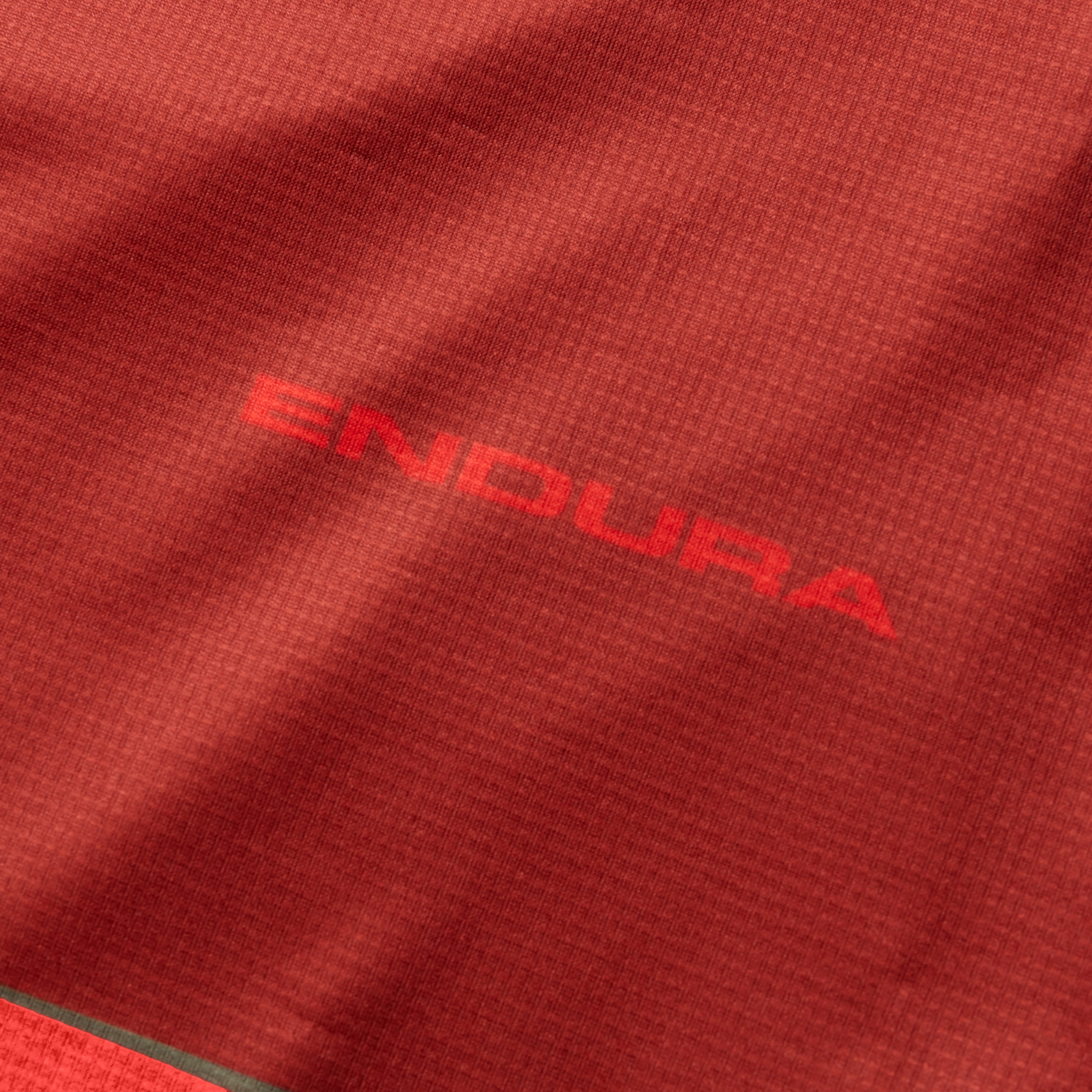 Endura Core Printed L/s Tee Flame Red