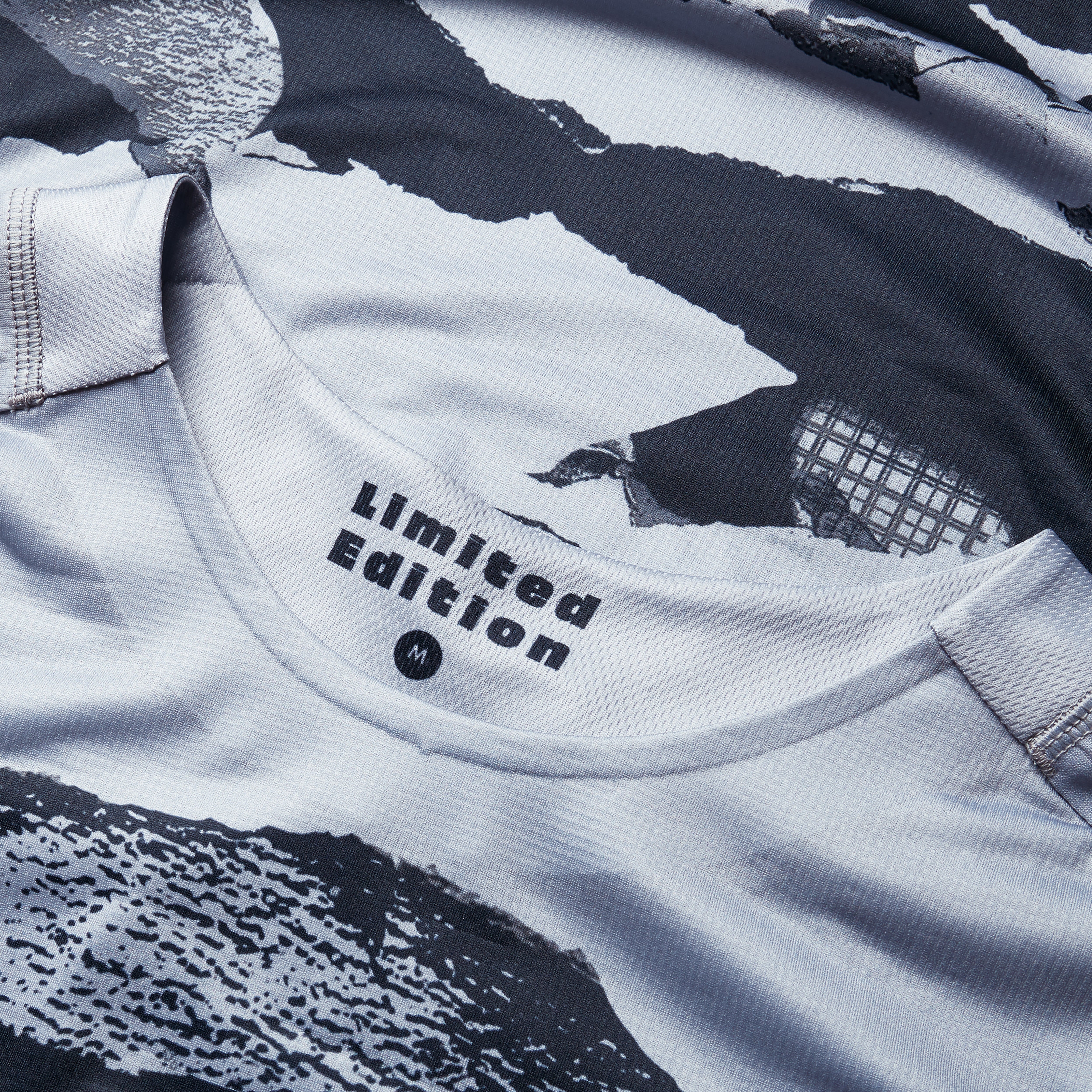 Endura Mountain Camo Ltd Printed L/s Tee Black