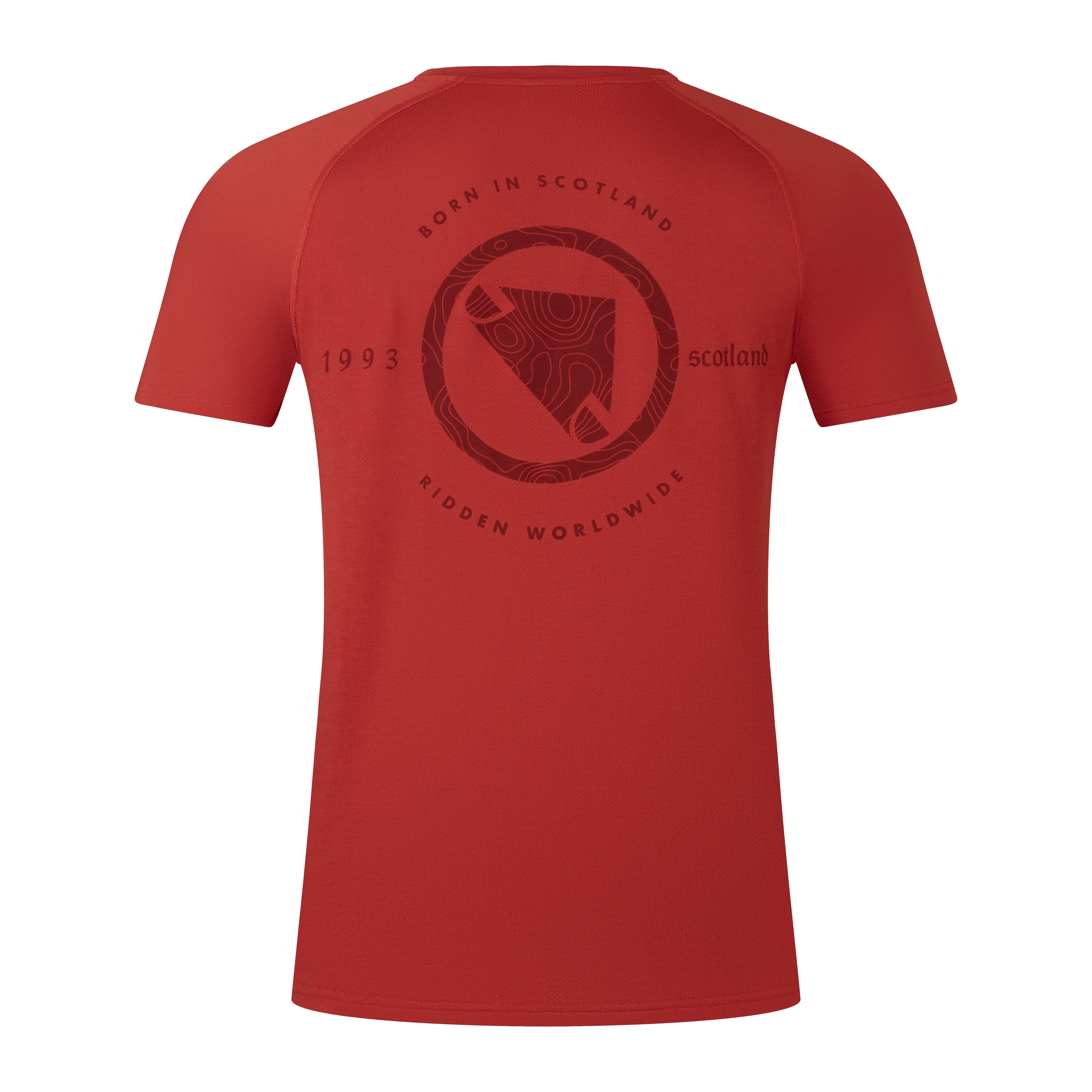 Endura Loop S/s Tech Tee Brick Red 2XL