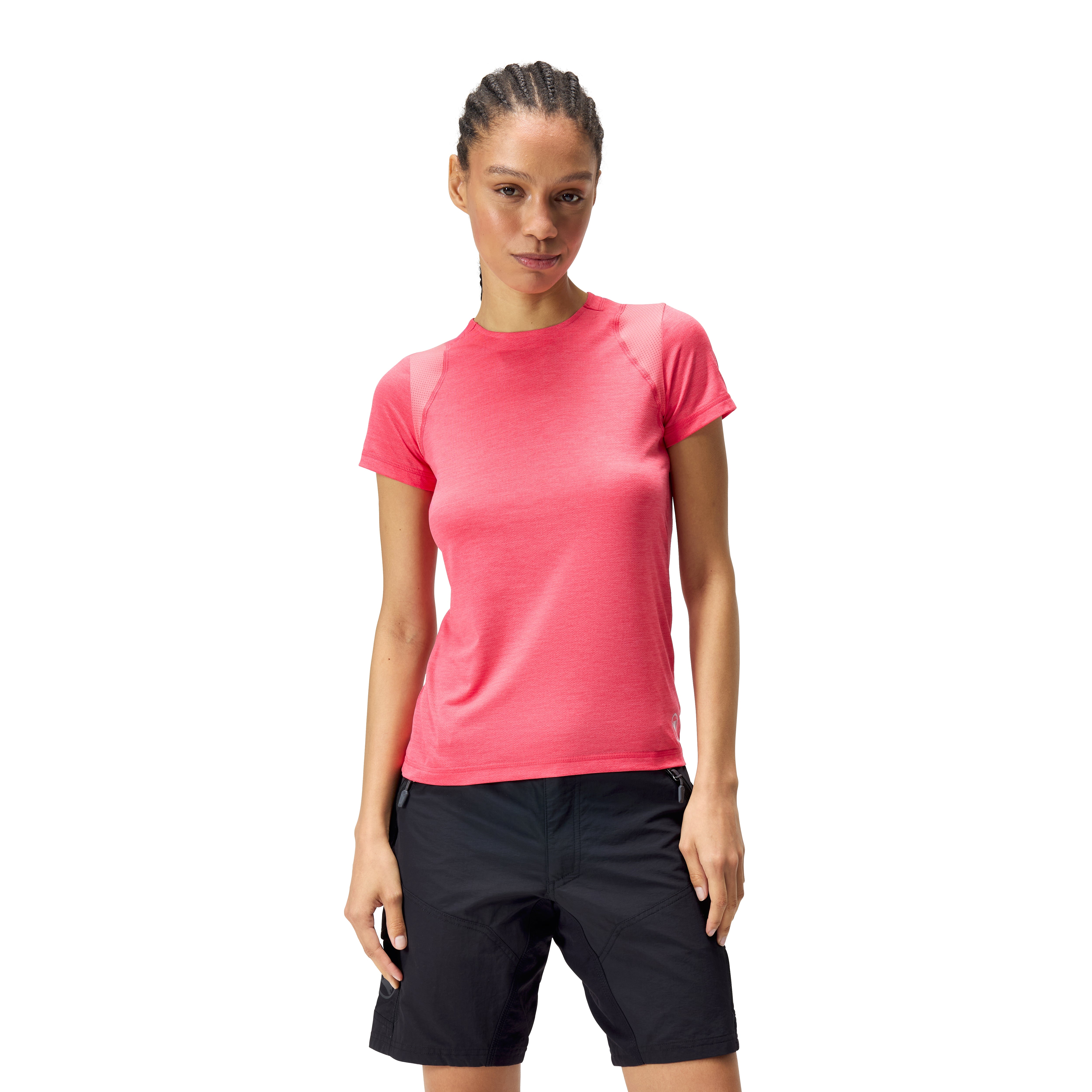 Endura Women's Singletrack S/s Jersey Punch Pink