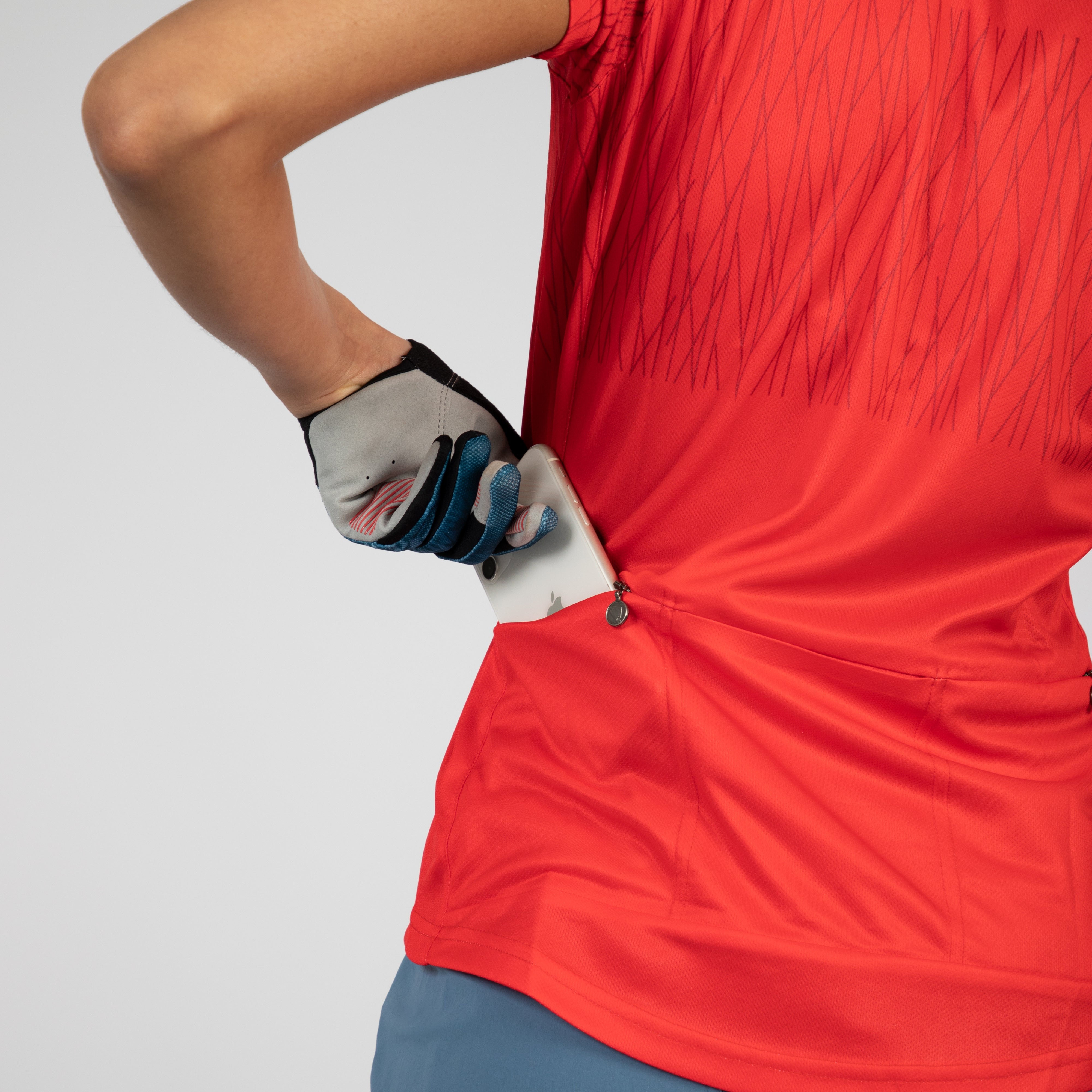 Endura Women's Hummvee Ray S/s Jersey Pomegranate