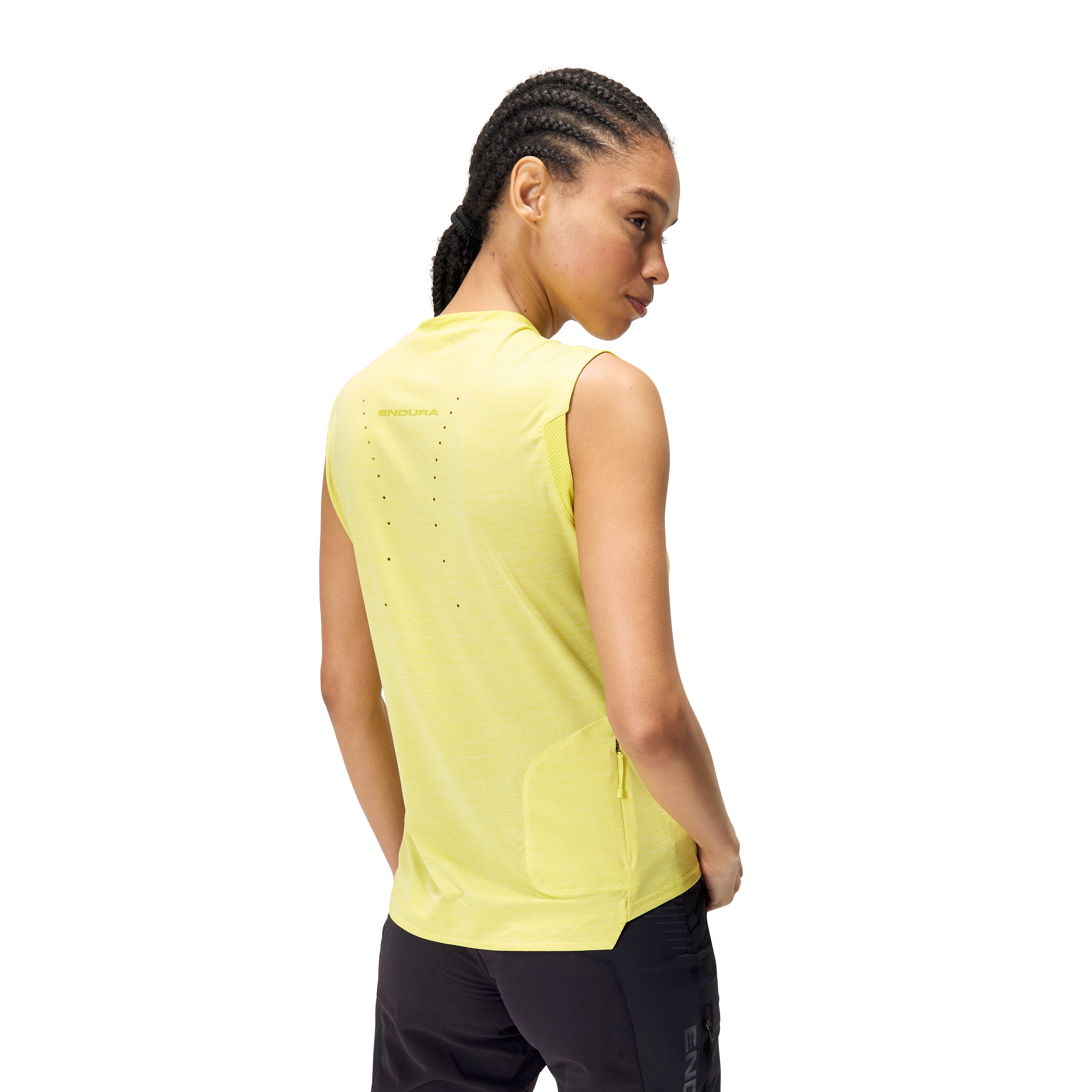 Endura Wms Singletrack Tank Top Su Sulphur