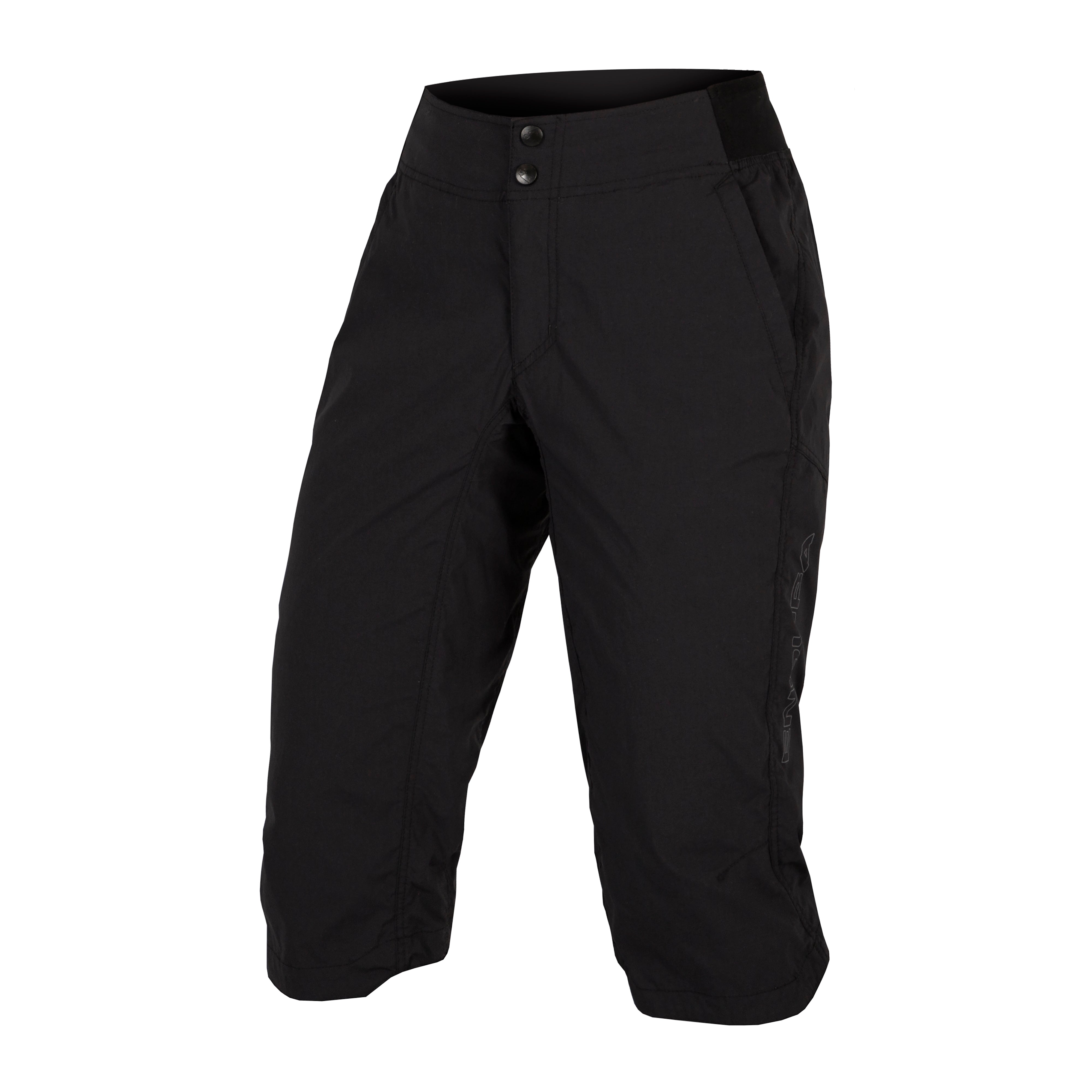 Endura Women's Hummvee Lite 3/4 With Liner Black