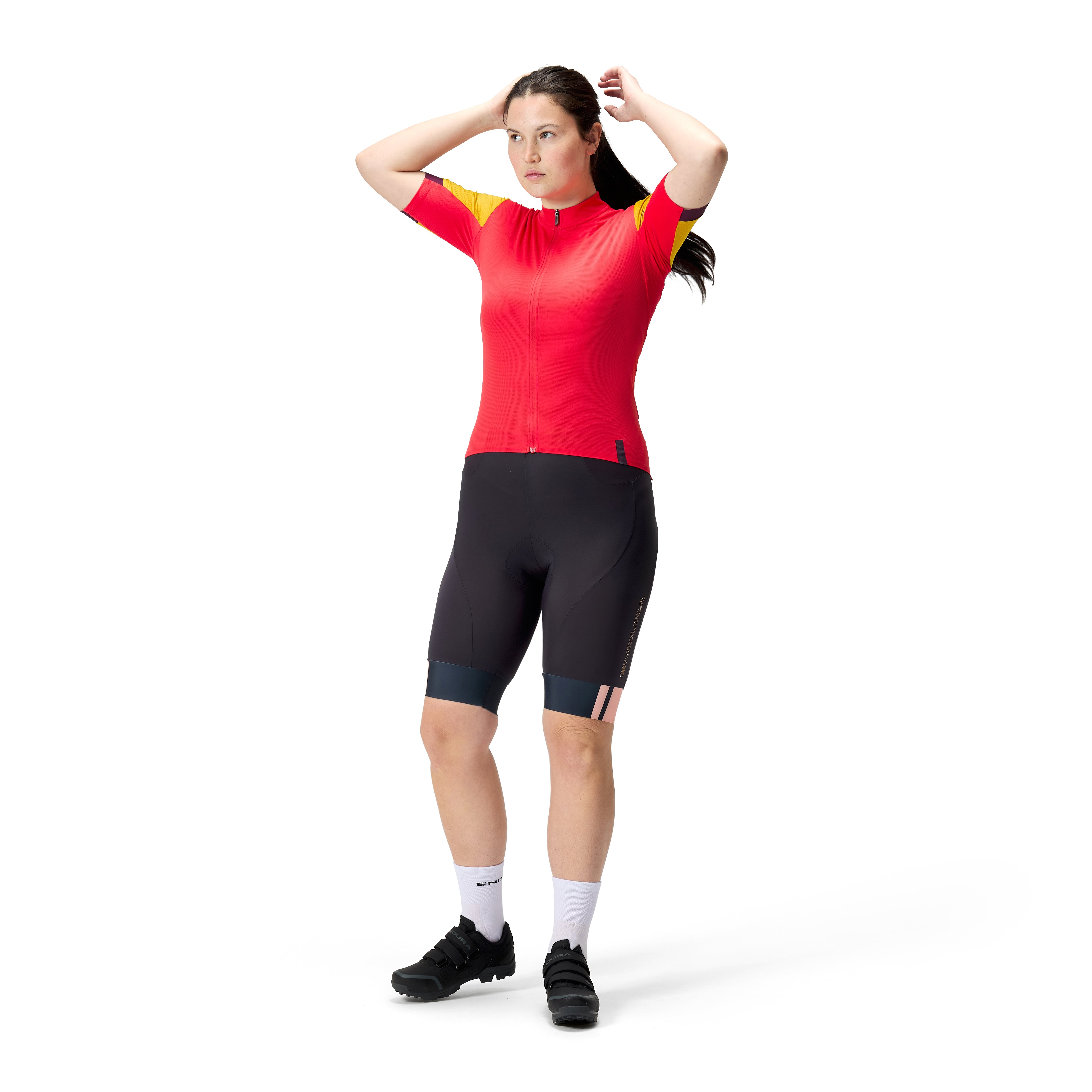 Endura Wms Fs260 S/s Jersey Ii Po Pomegranate