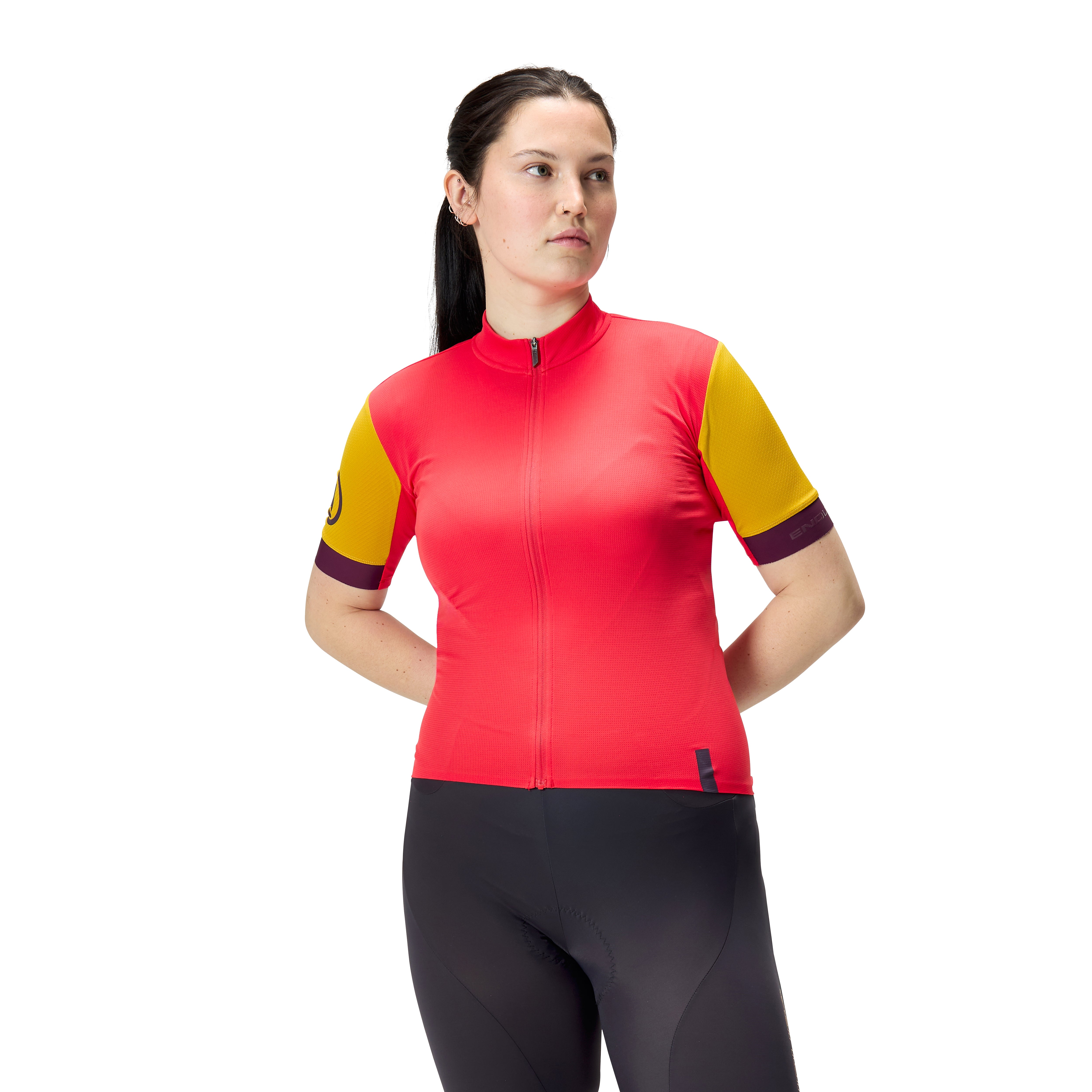 Endura Wms Fs260 S/s Jersey Ii Po Pomegranate