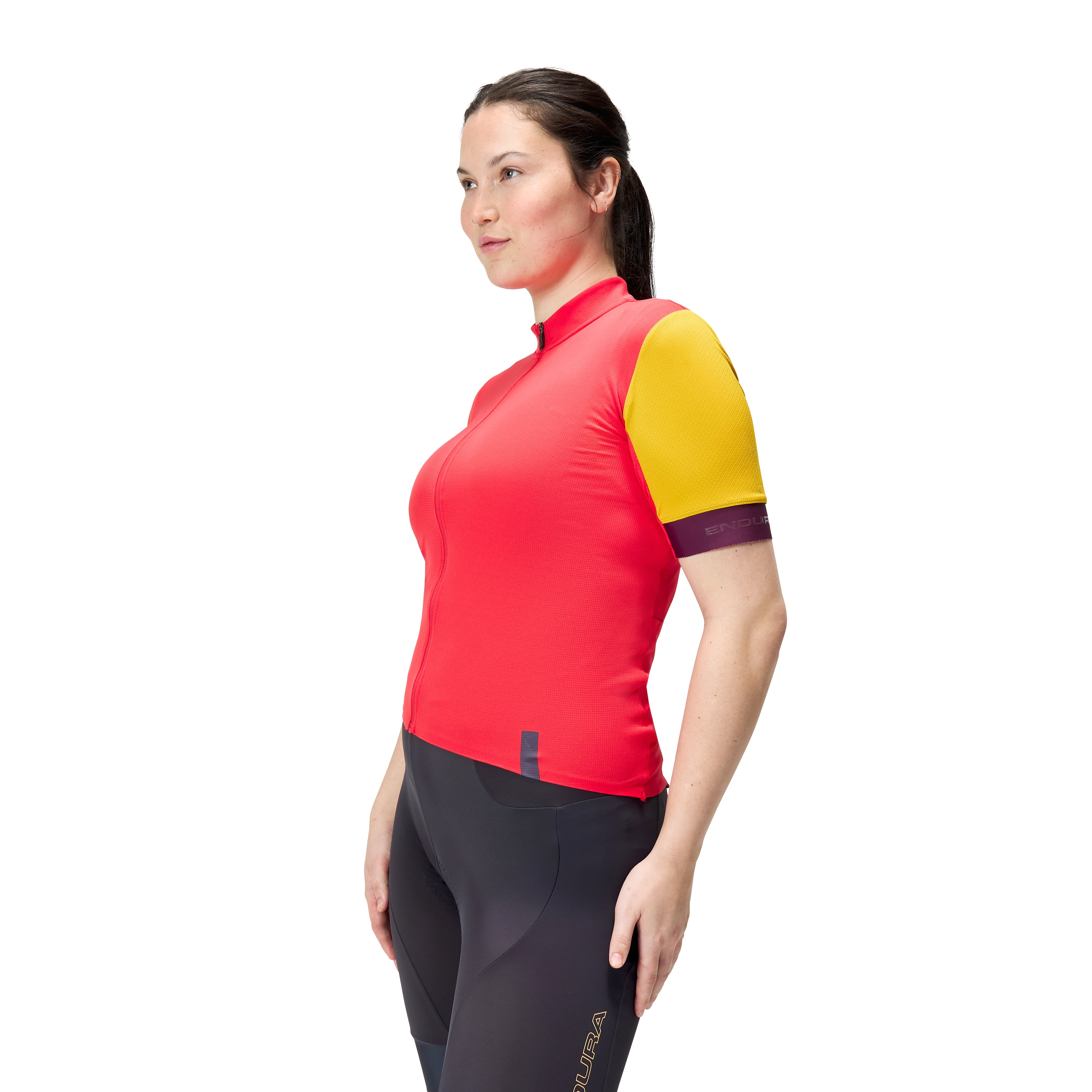 Endura Wms Fs260 S/s Jersey Ii Po Pomegranate