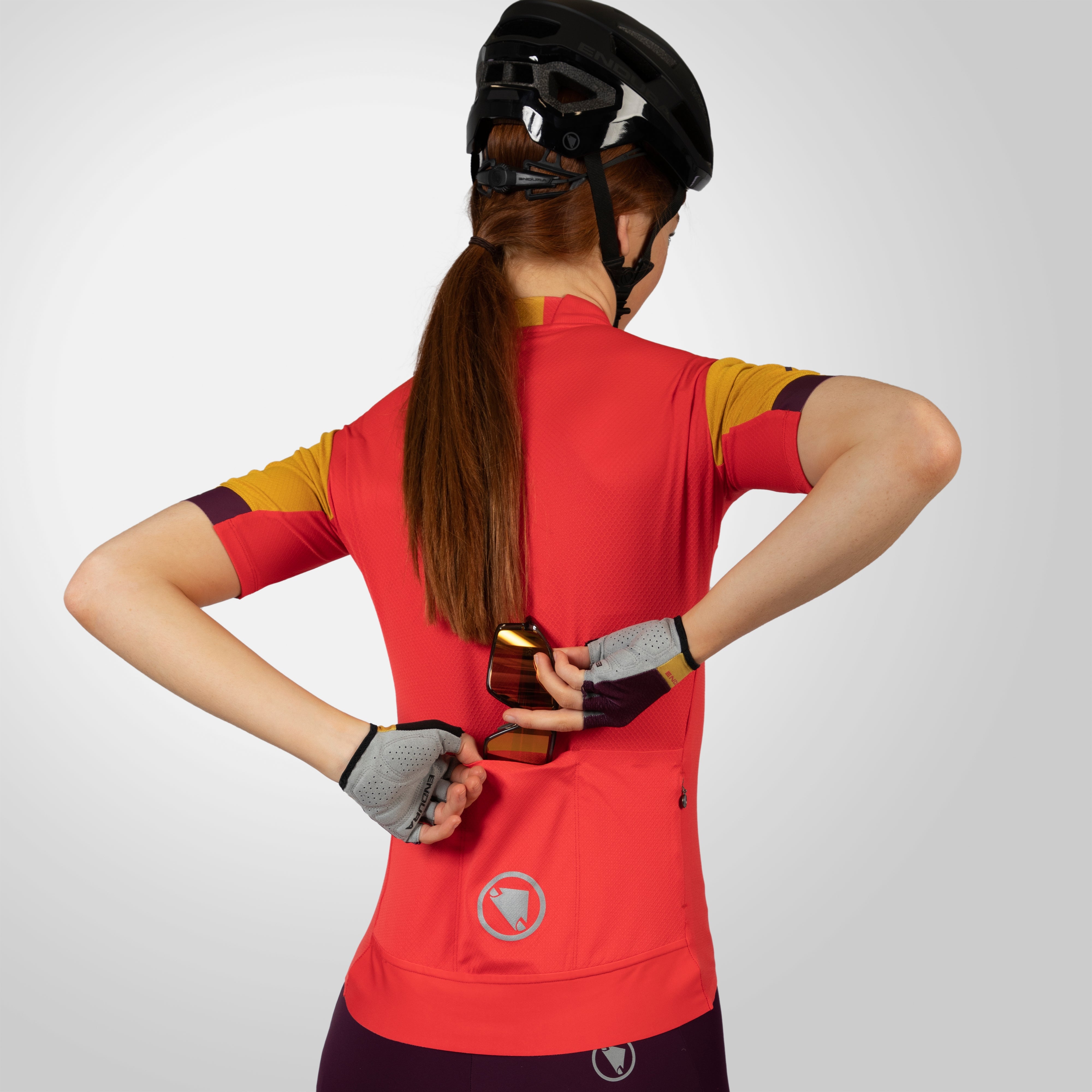 Endura Wms Fs260 S/s Jersey Ii Po Pomegranate