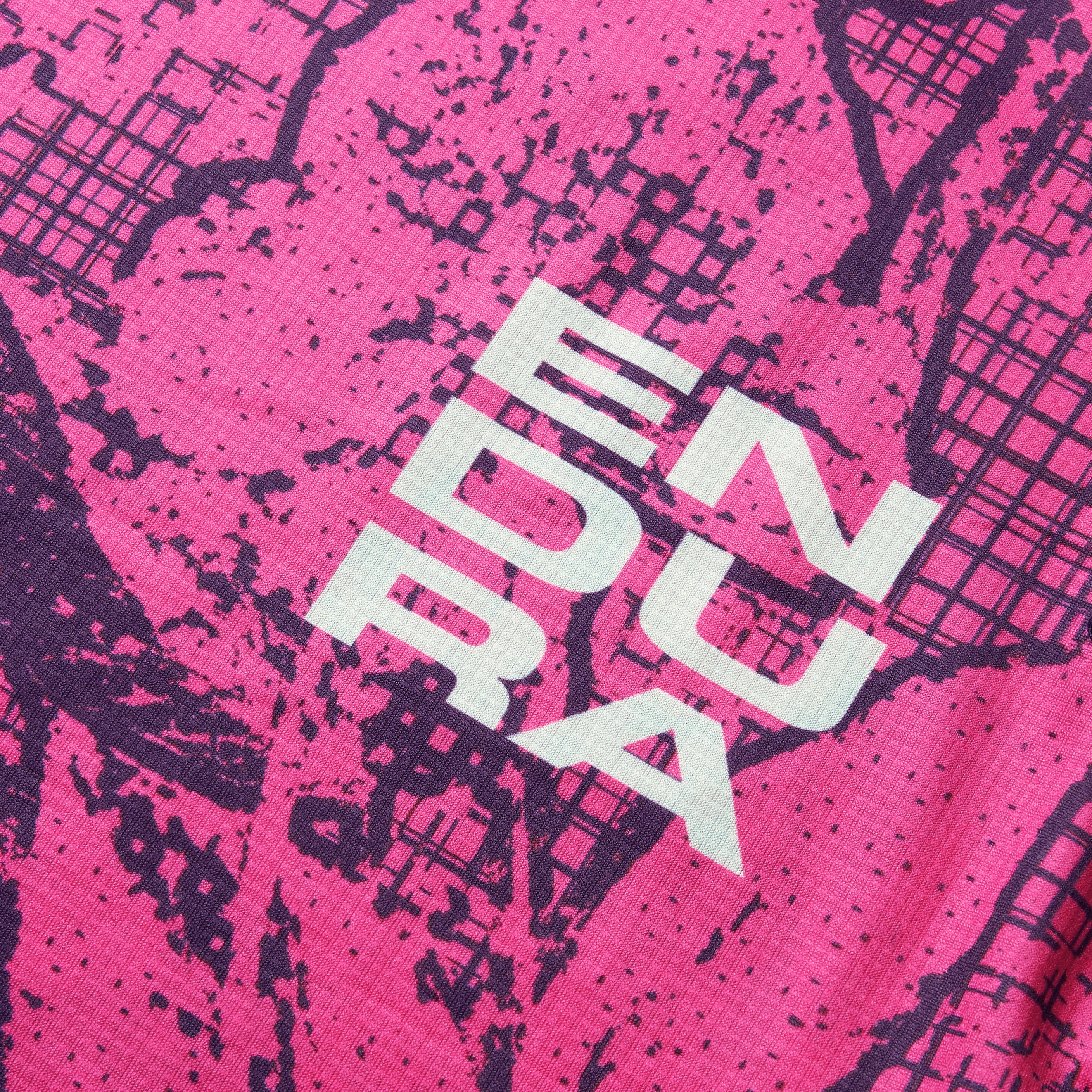 Endura Grid Floral Women's Ltd Printed S/s Tee Pink Pop